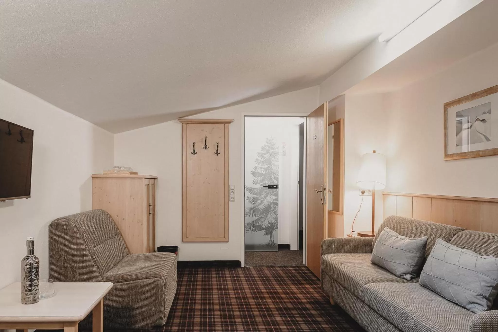 Living room in Hotel & Appartements Tiroler Buam