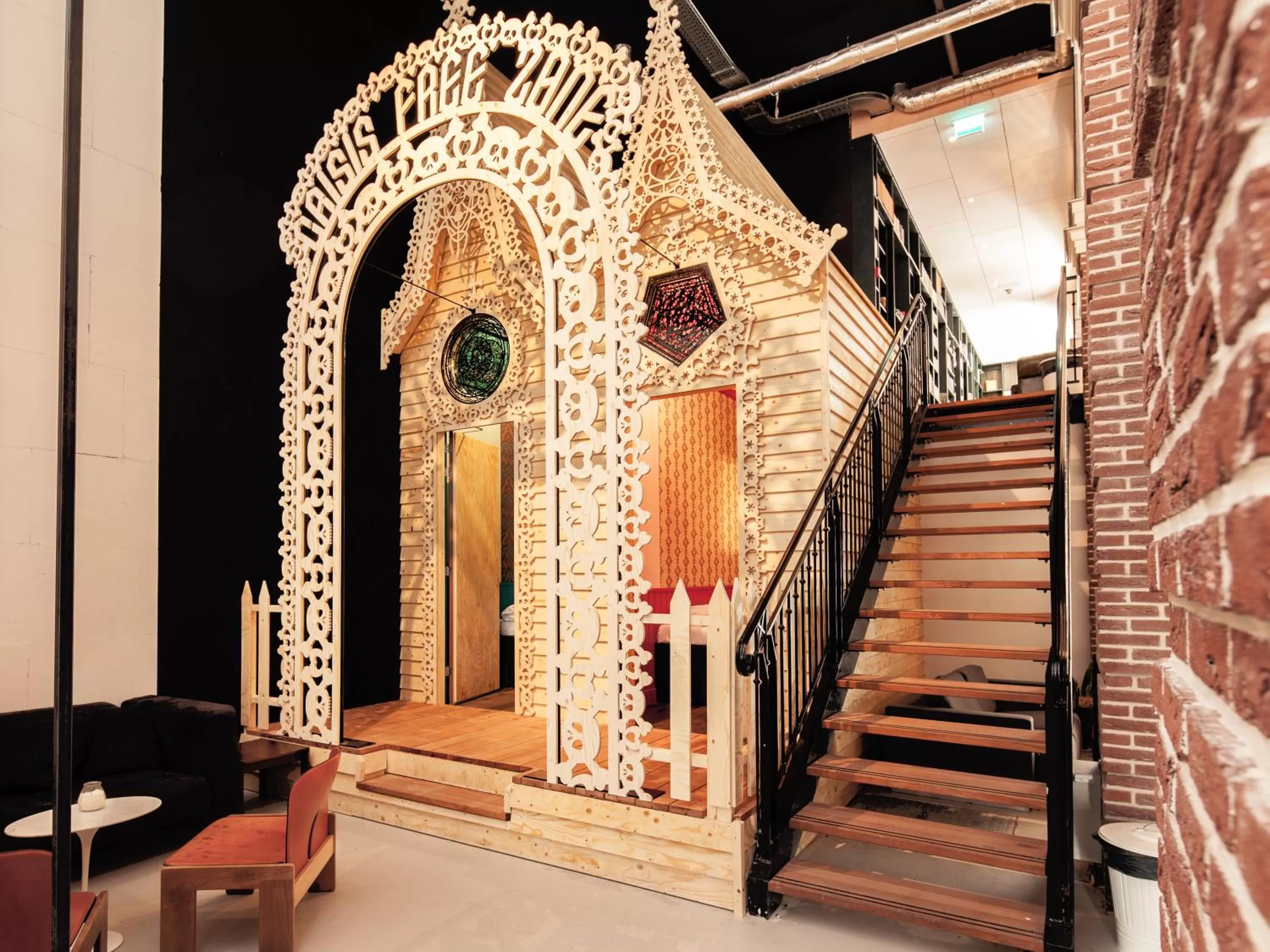 Photo of the whole room in Hotel Not Hotel Amsterdam