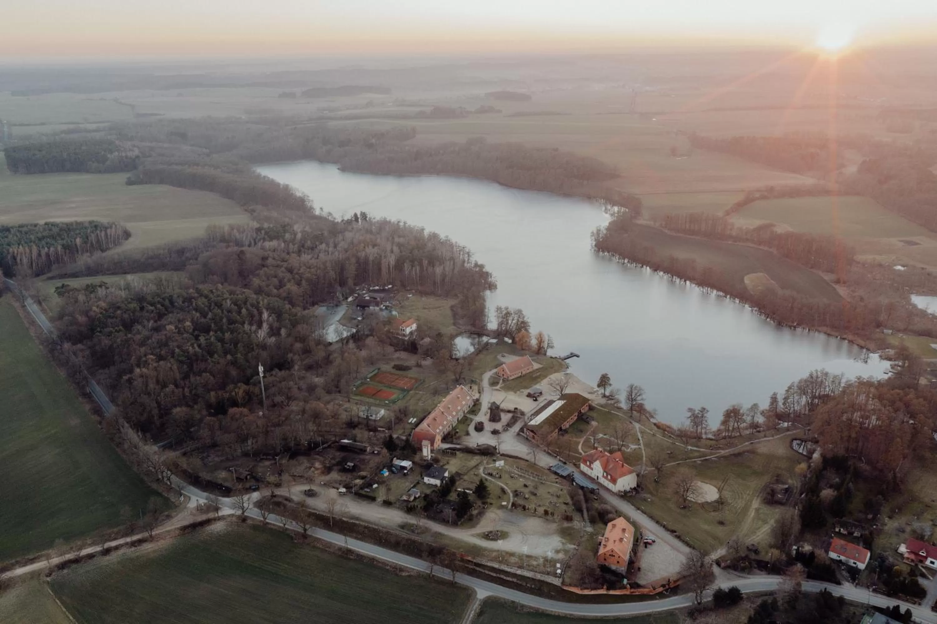 Bird's eye view in Olandia