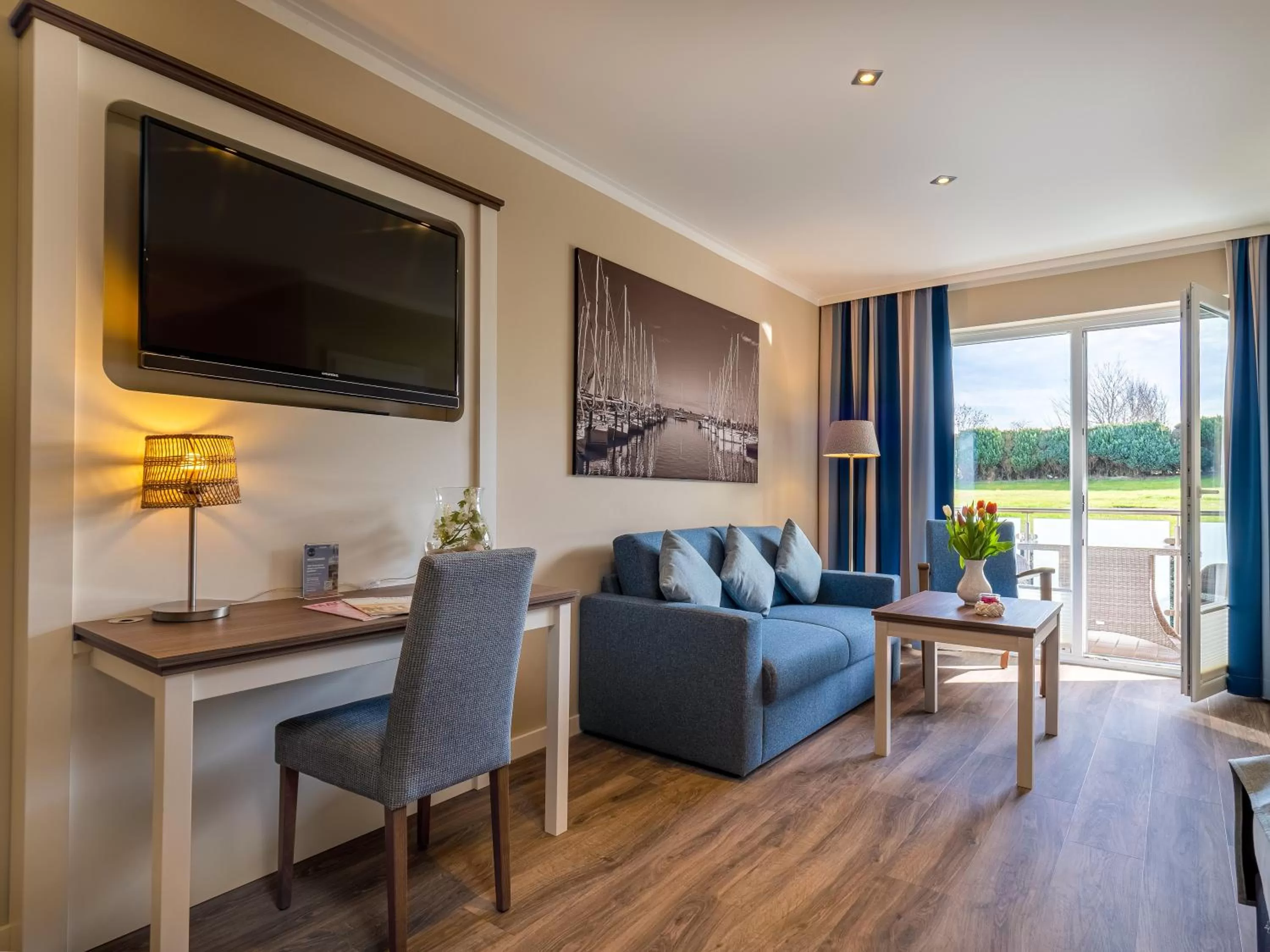 Living room in Tom's Hus Heiligenhafen