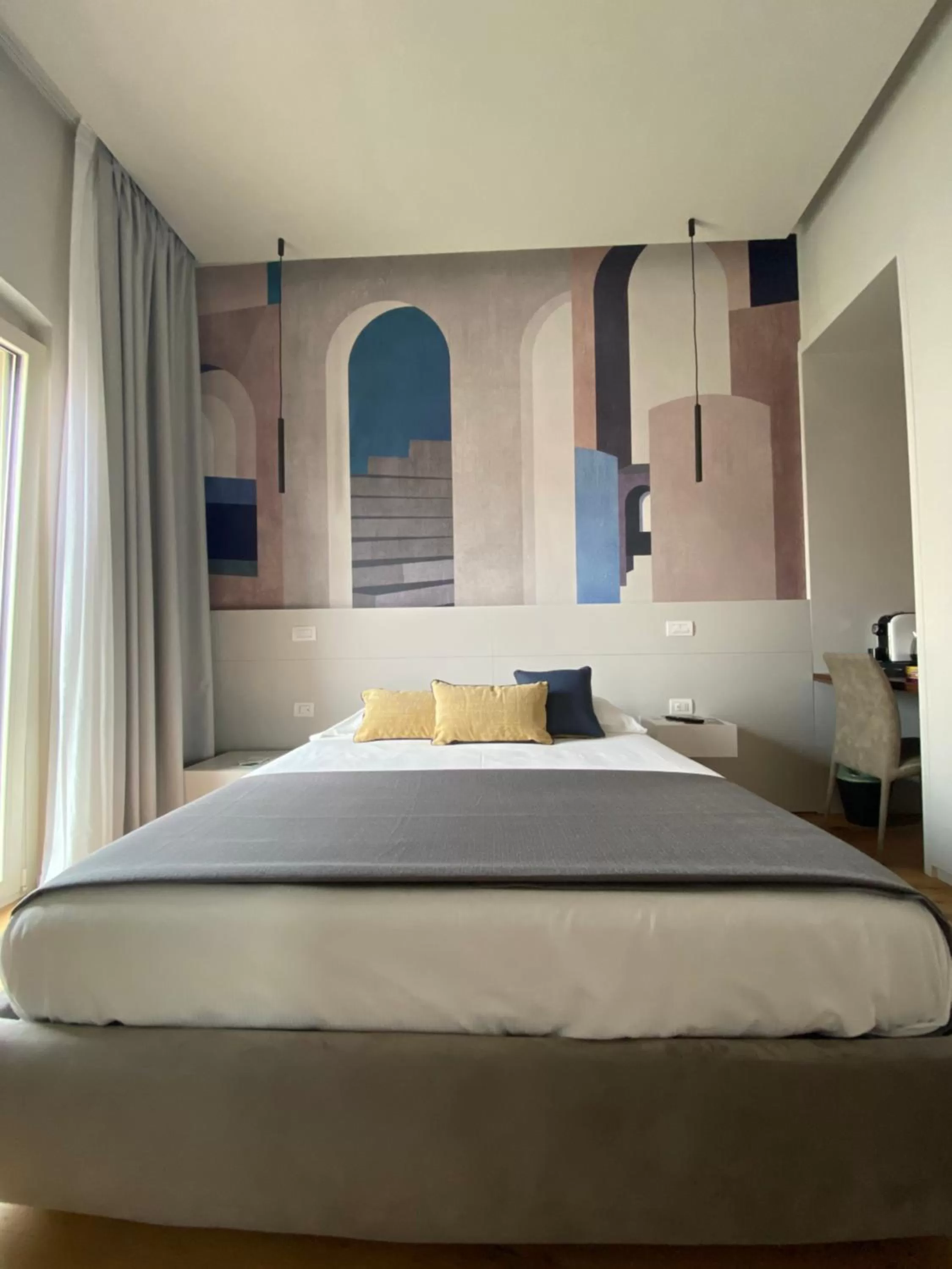 Bed in Nonno Nicola Rooms