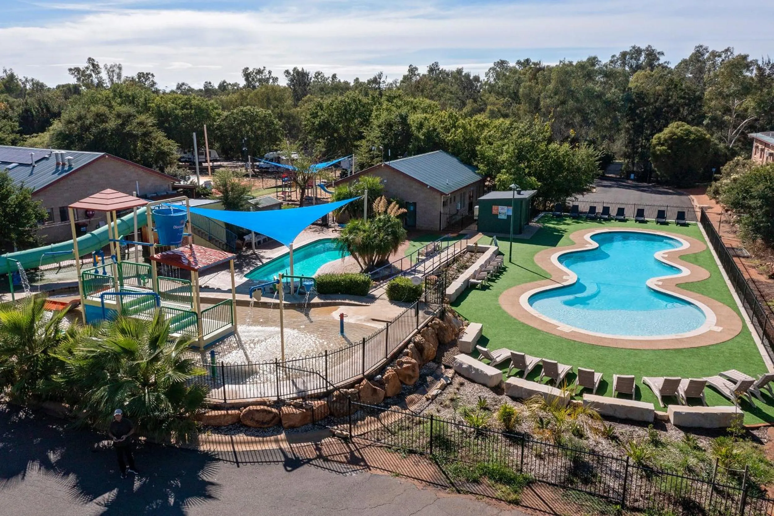 Aqua park in Discovery Parks - Dubbo