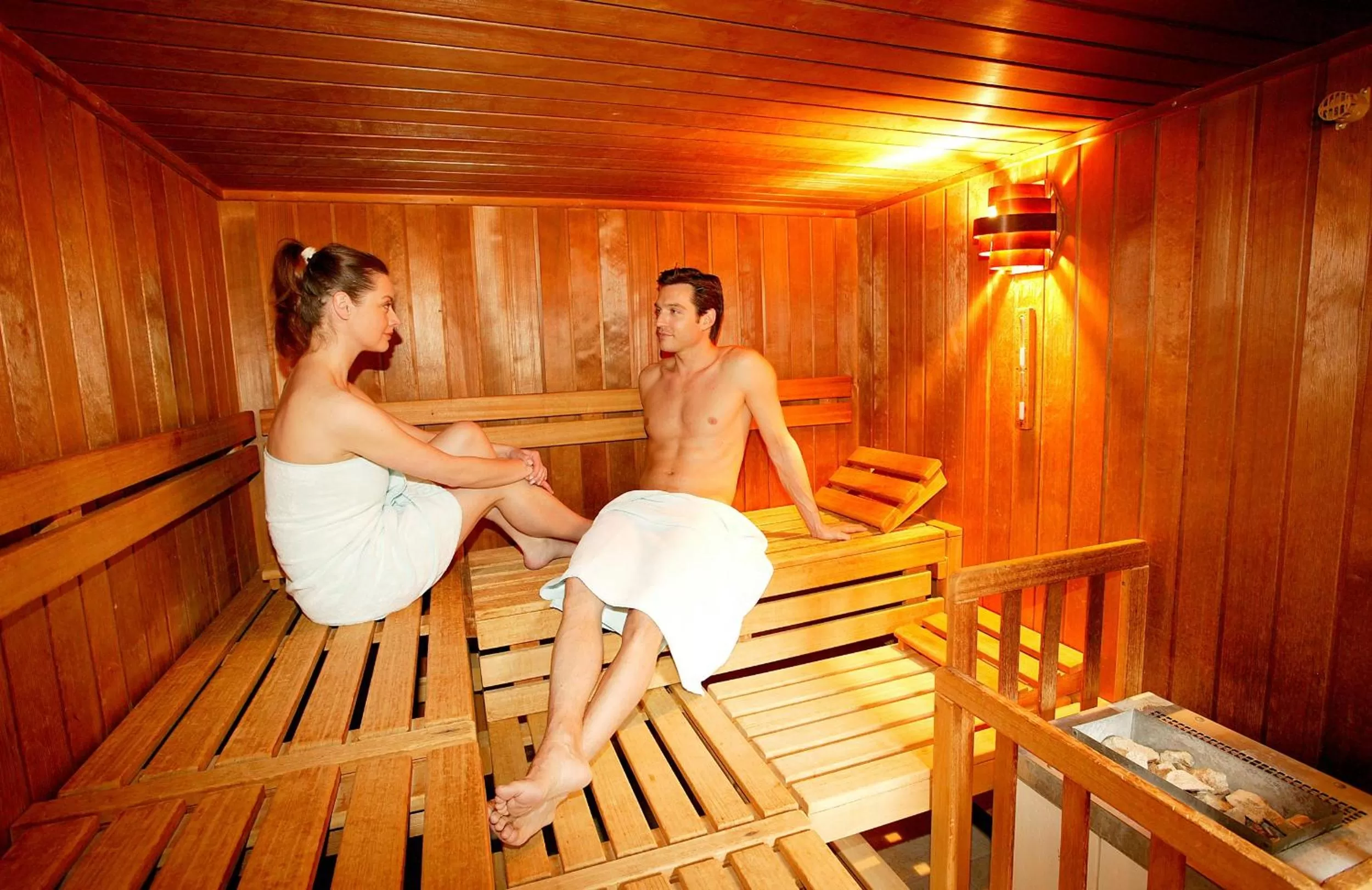 Sauna in Hotel Zugspitze
