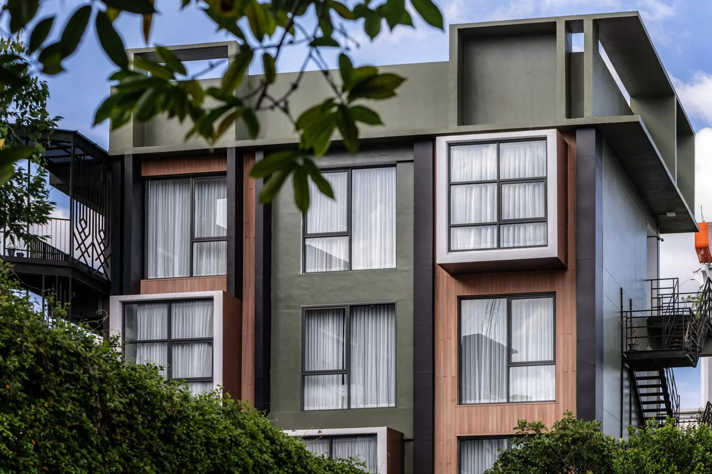 Property building in THE WOOD