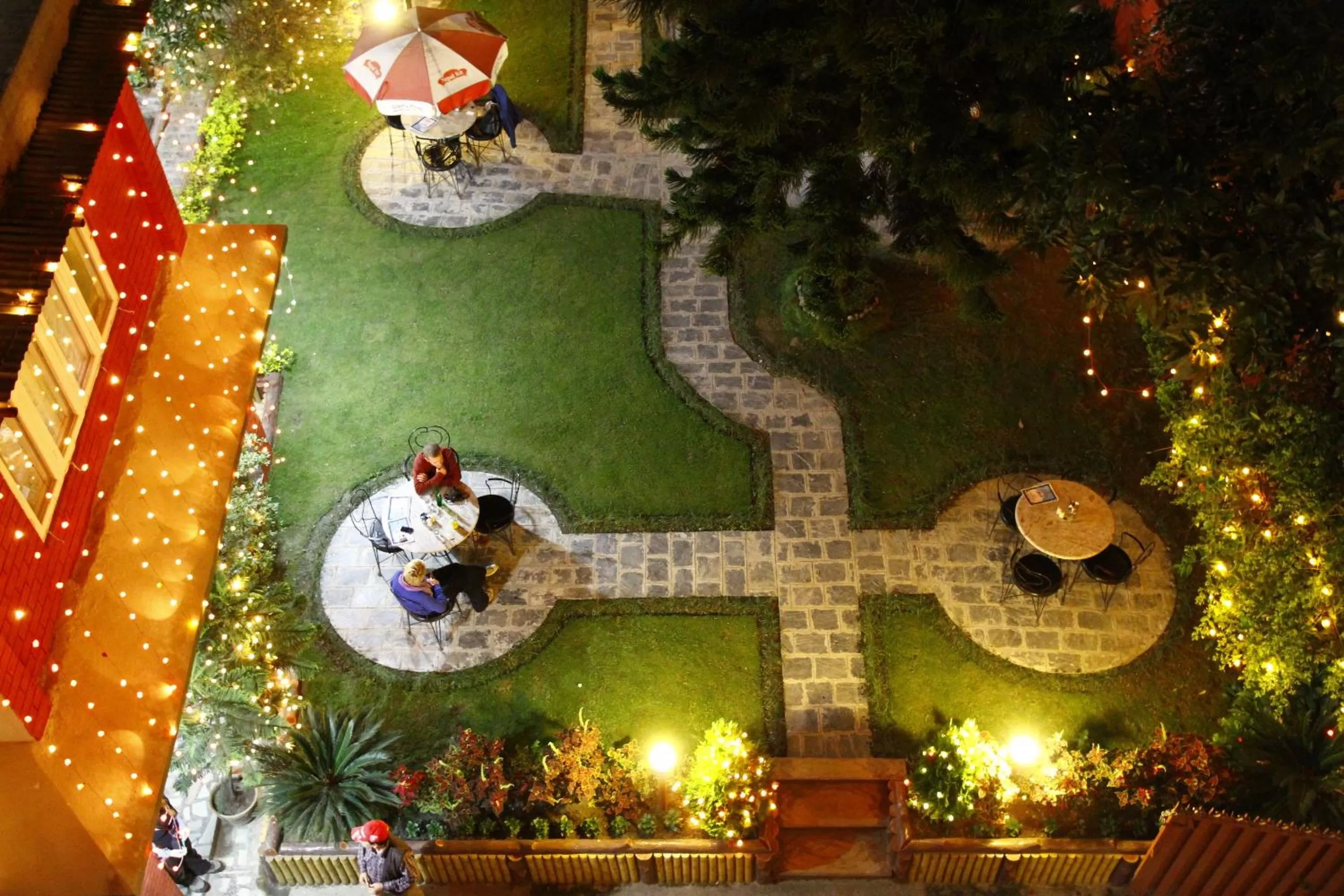 Bird's eye view in Hotel Blue Horizon