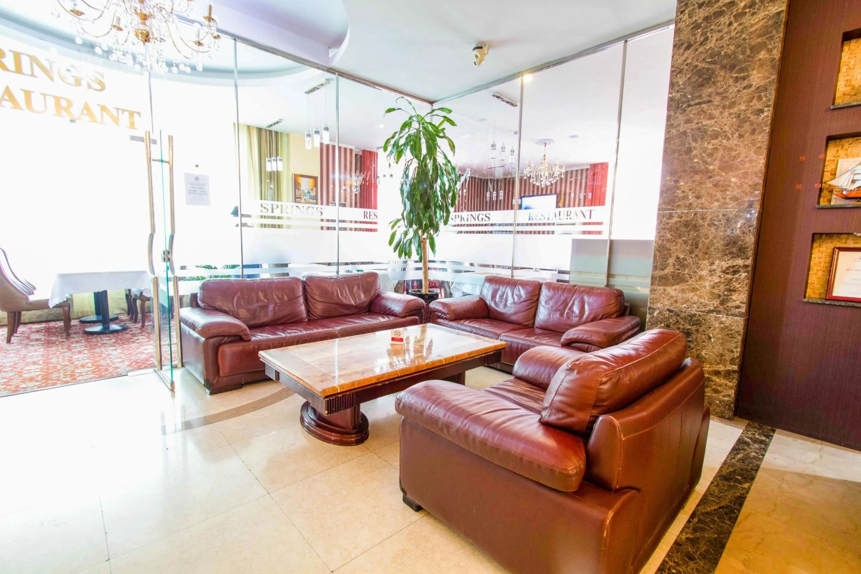 Lobby or reception in Springs Hotel Ulaanbaatar