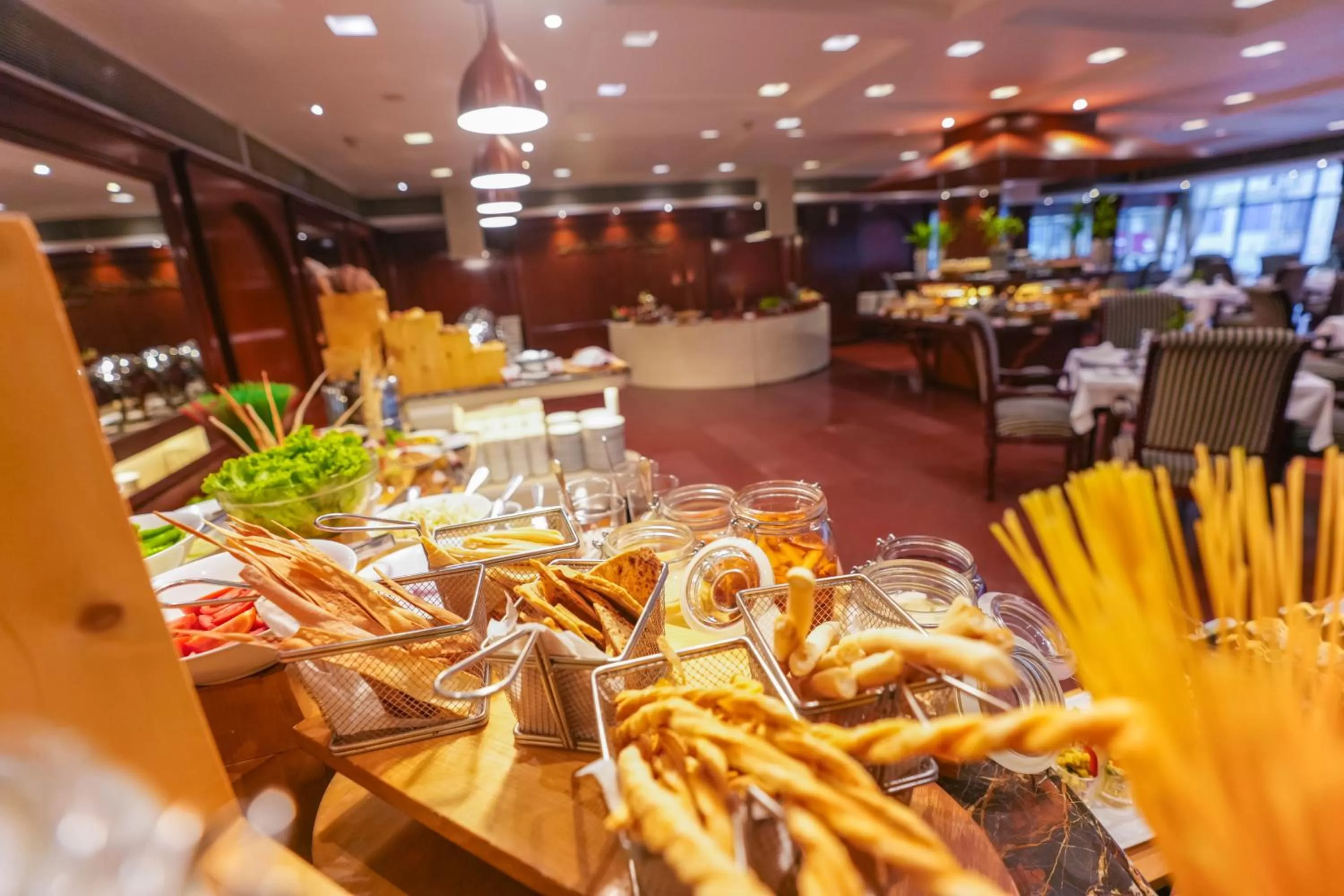 Buffet breakfast in Hotel Sarina