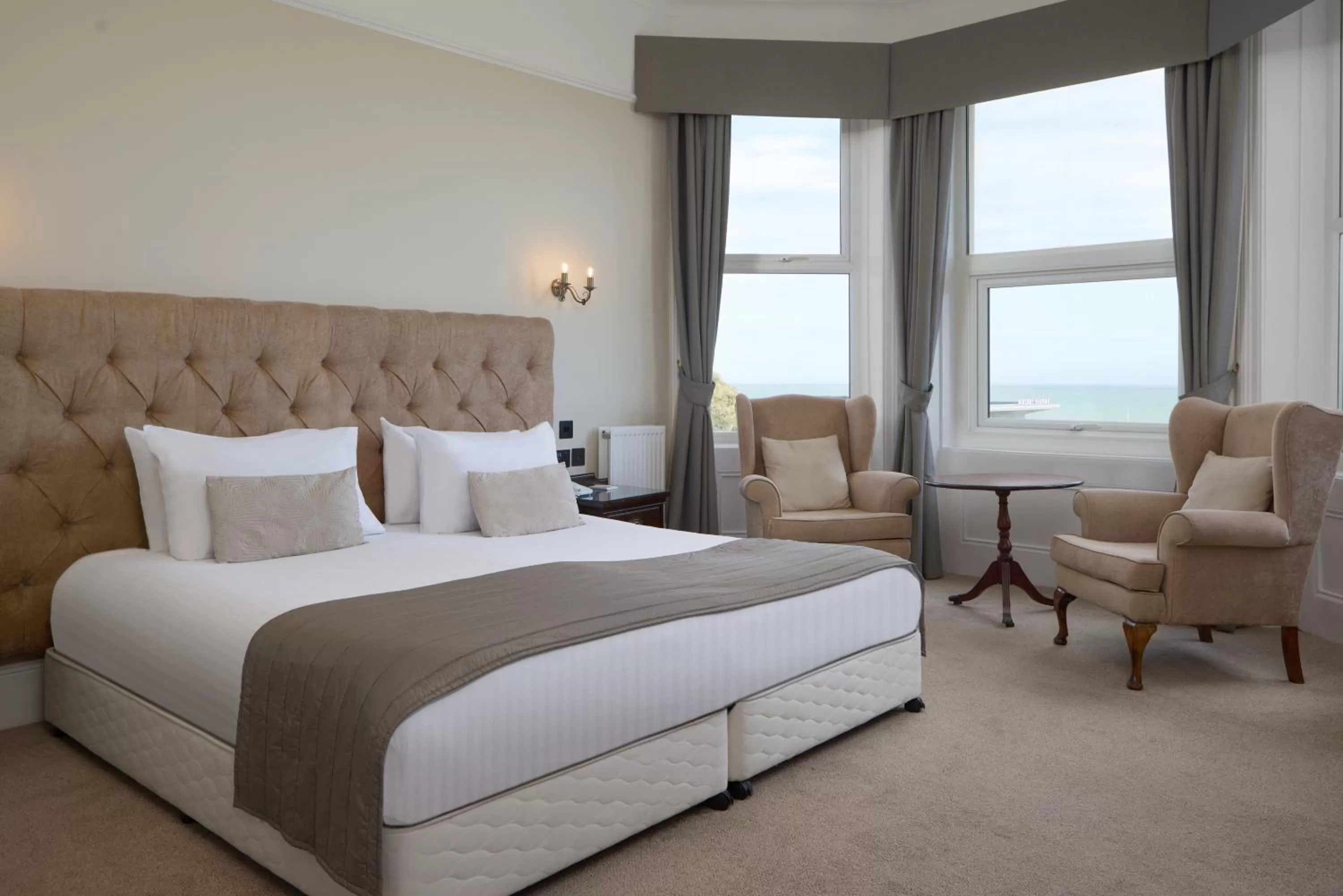 Bedroom, Bed in The Lansdowne, Eastbourne