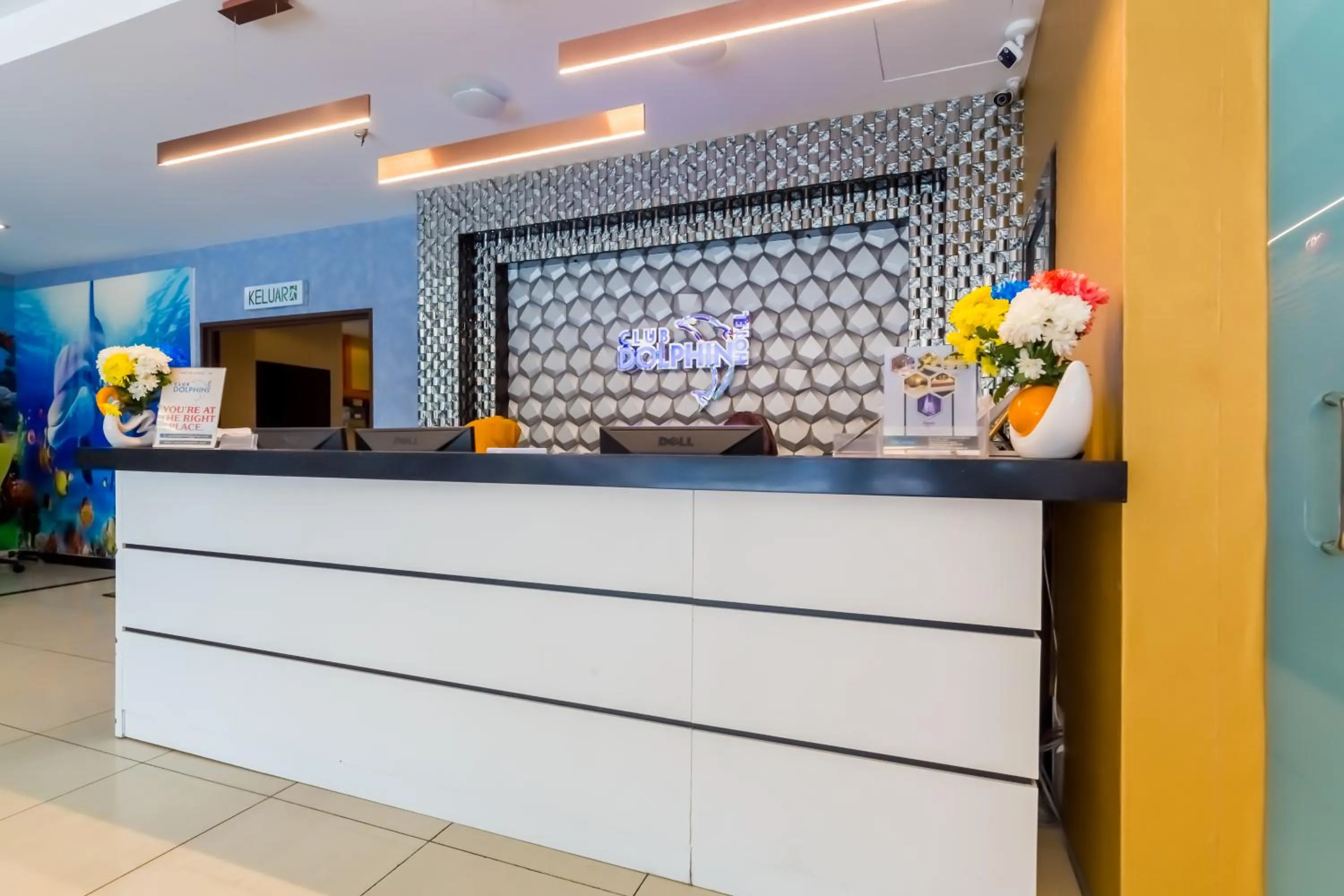 Lobby or reception in Dolphin Hotel, Chow Kit Kuala Lumpur