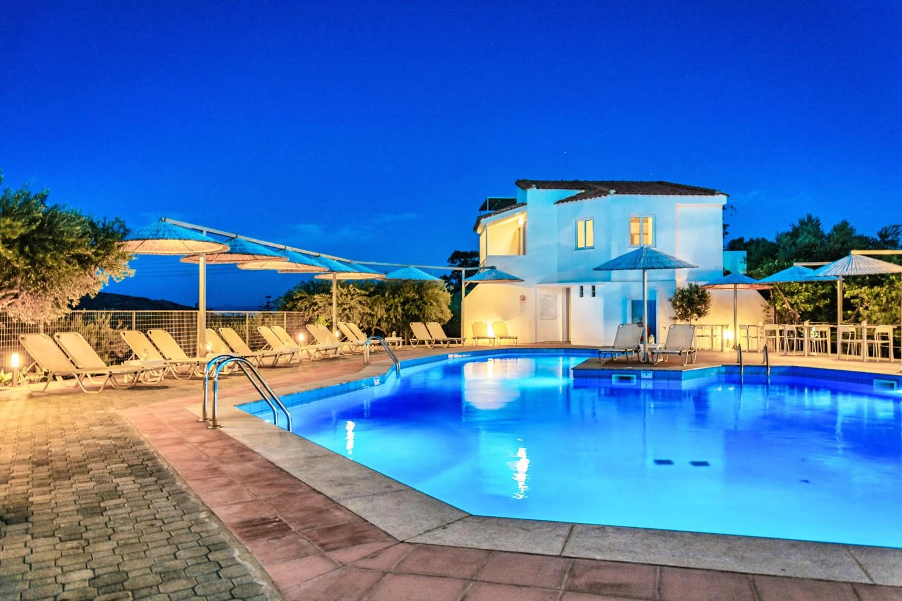 Property building in Elounda Krini Hotel