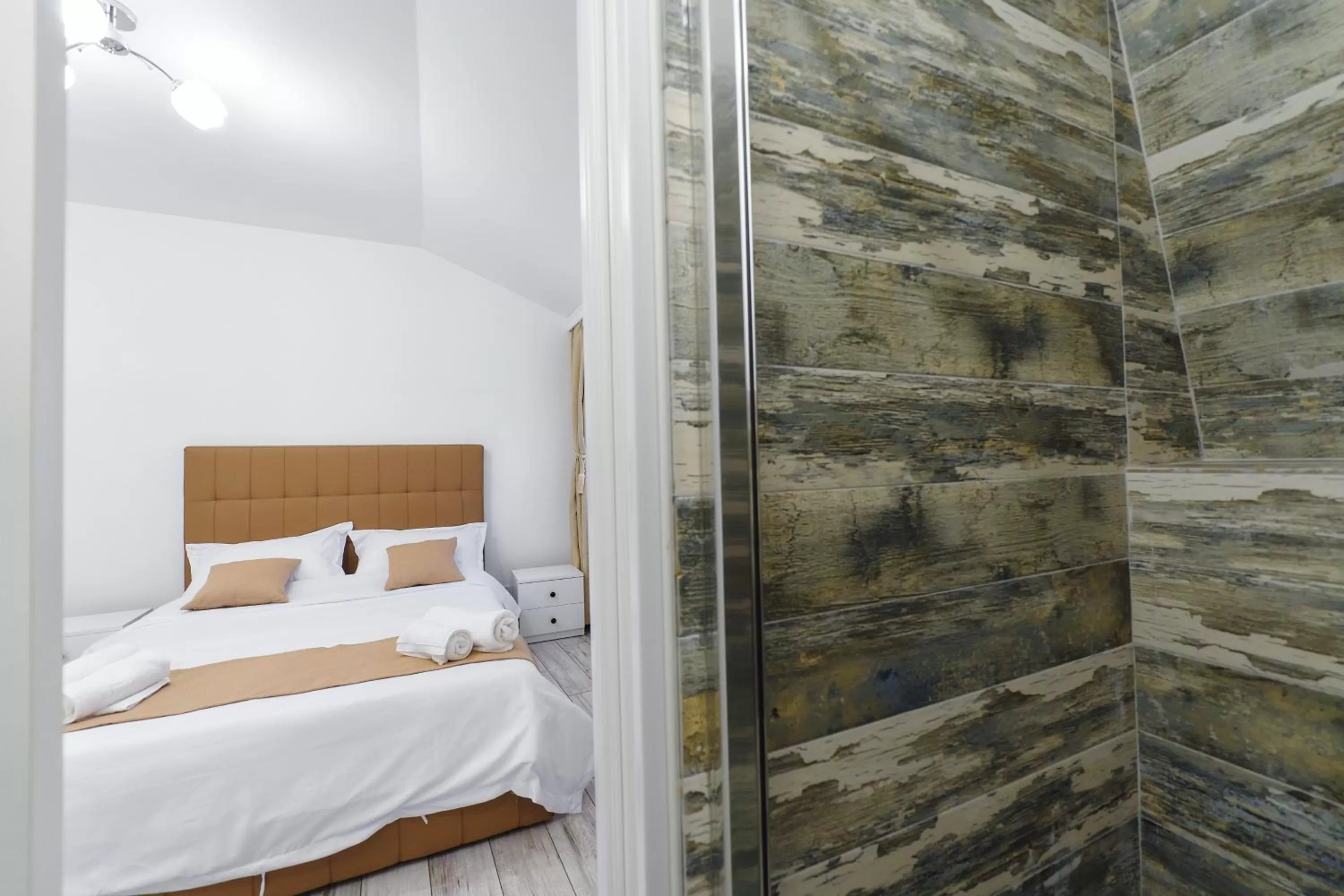 Bed in Bella House Apartaments