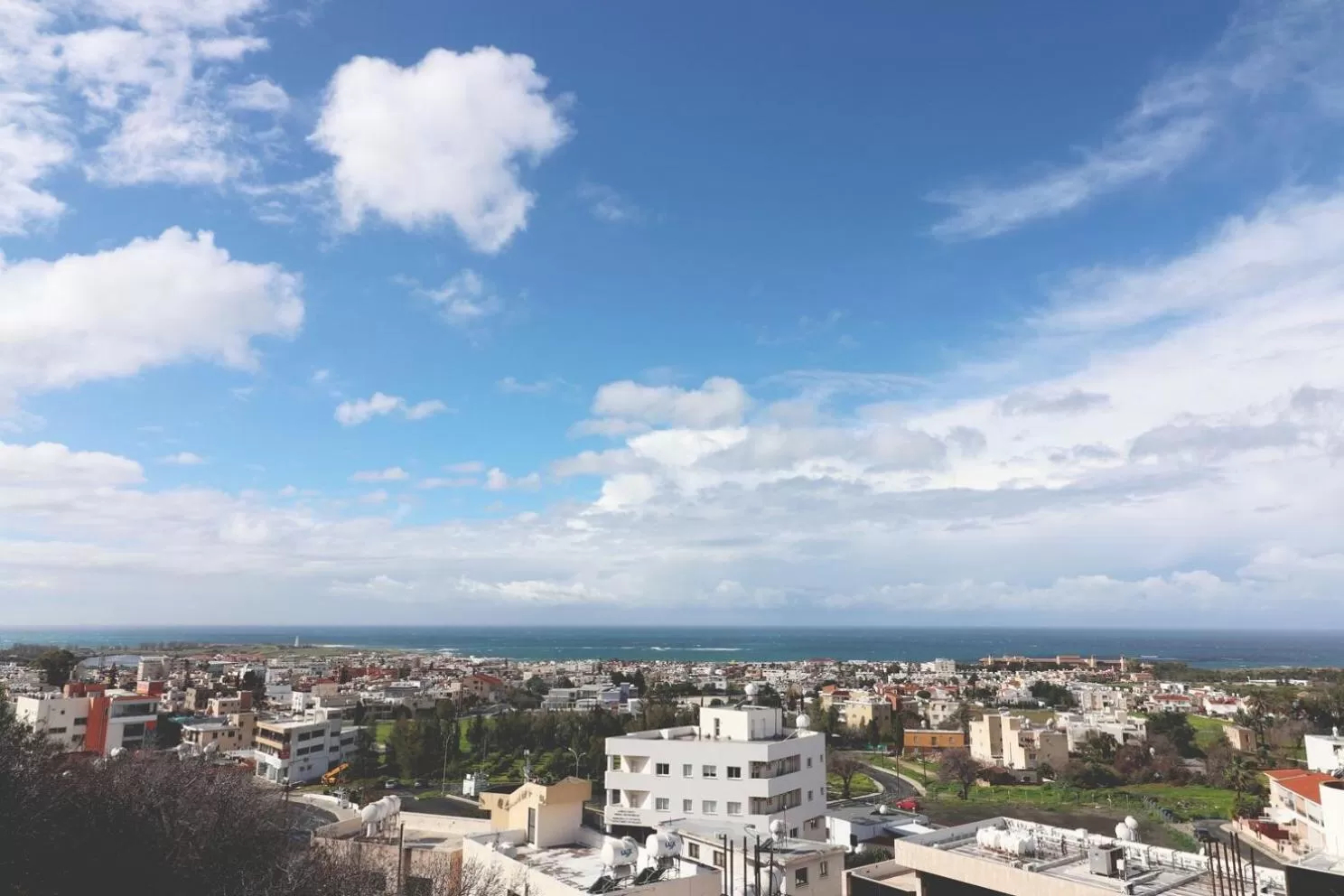Bird's eye view in Axiothea Hotel