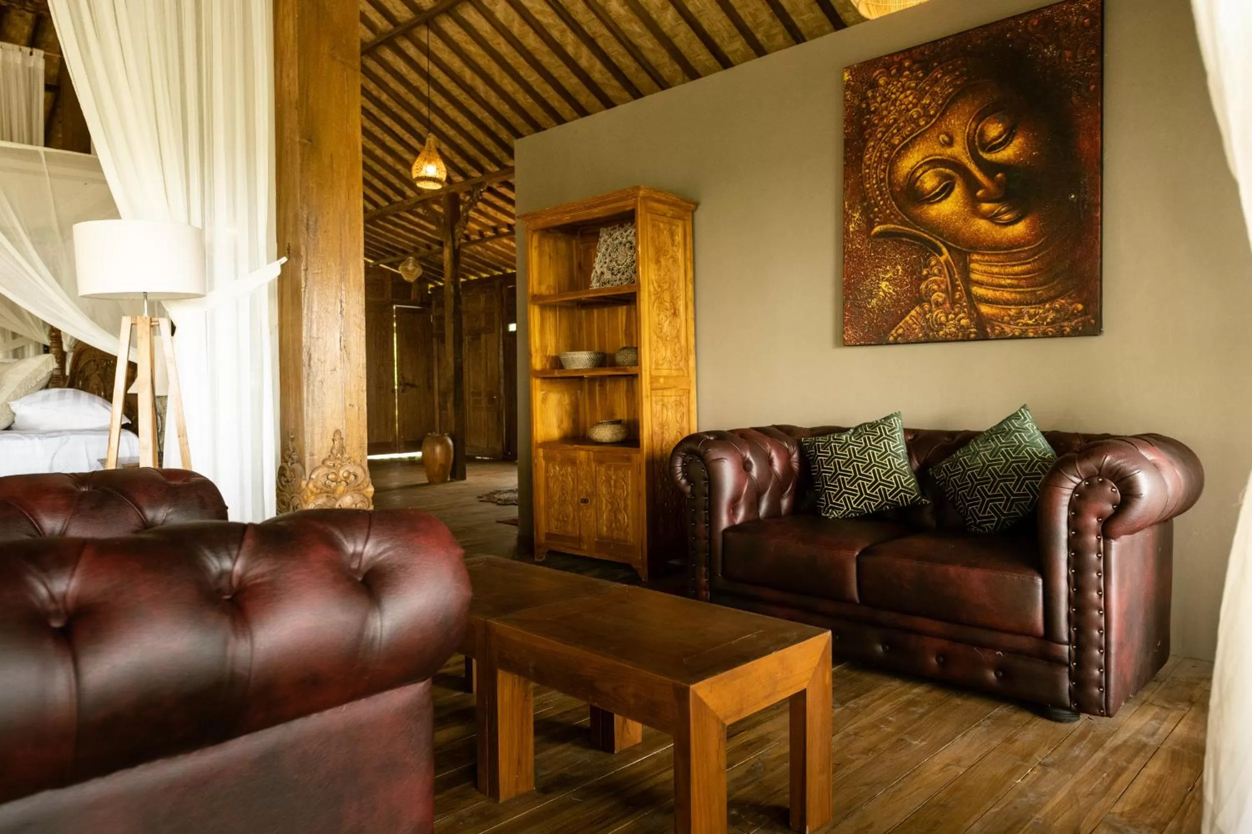 Seating area in Tanah Damai Hotel