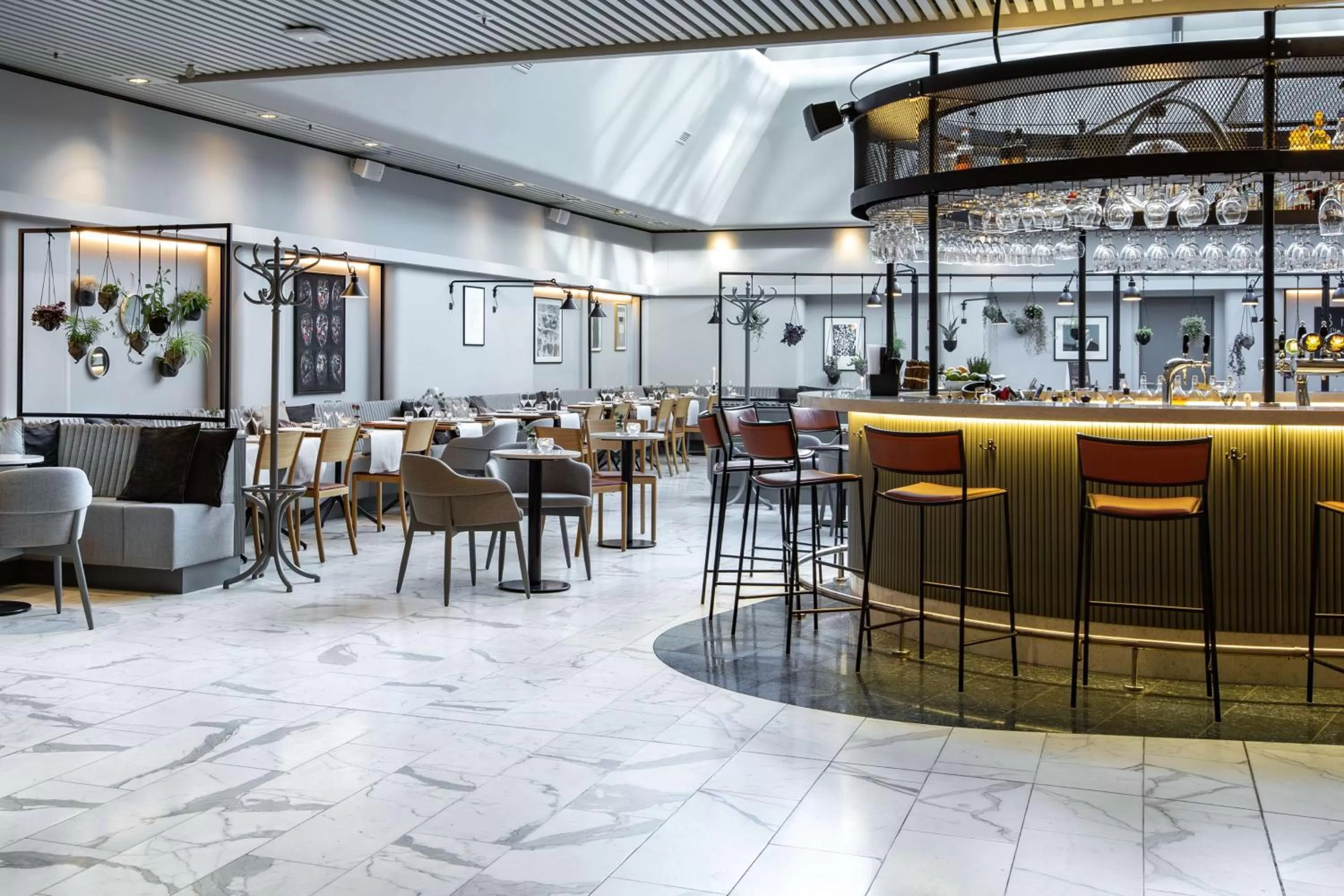 Restaurant/places to eat in Radisson Blu Scandinavia Hotel Aarhus