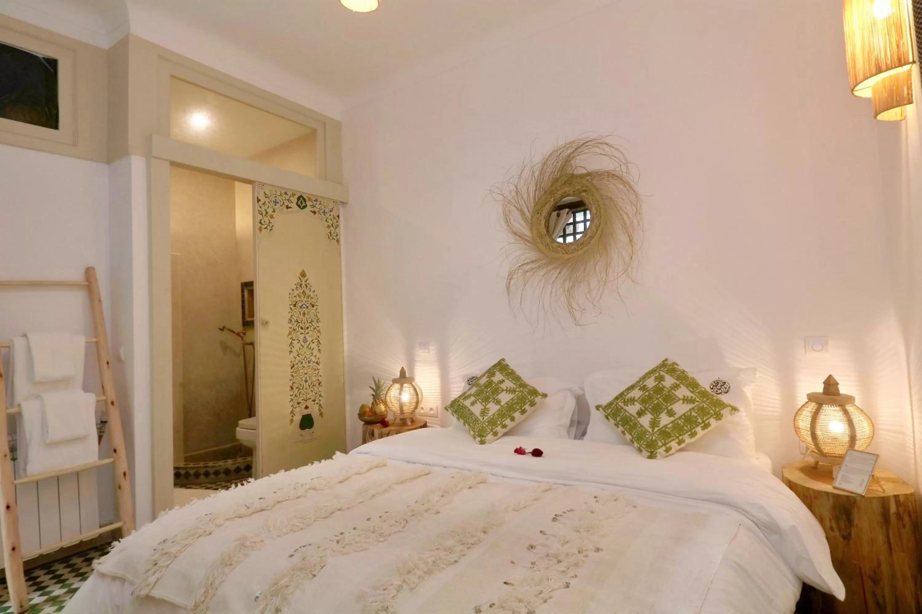 Bed in Riad Beata Bed & Breakfast