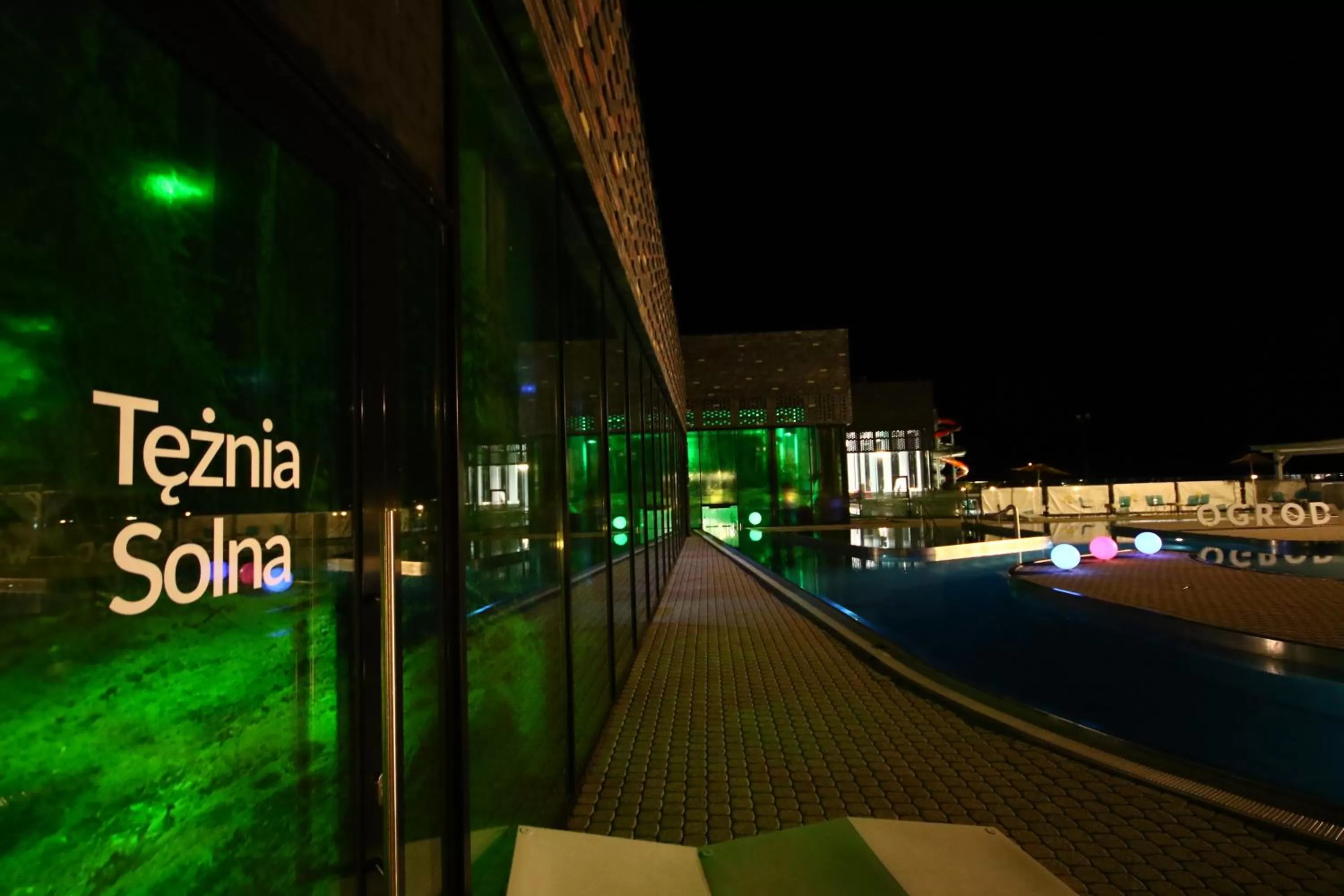 Night in Termy Warmińskie