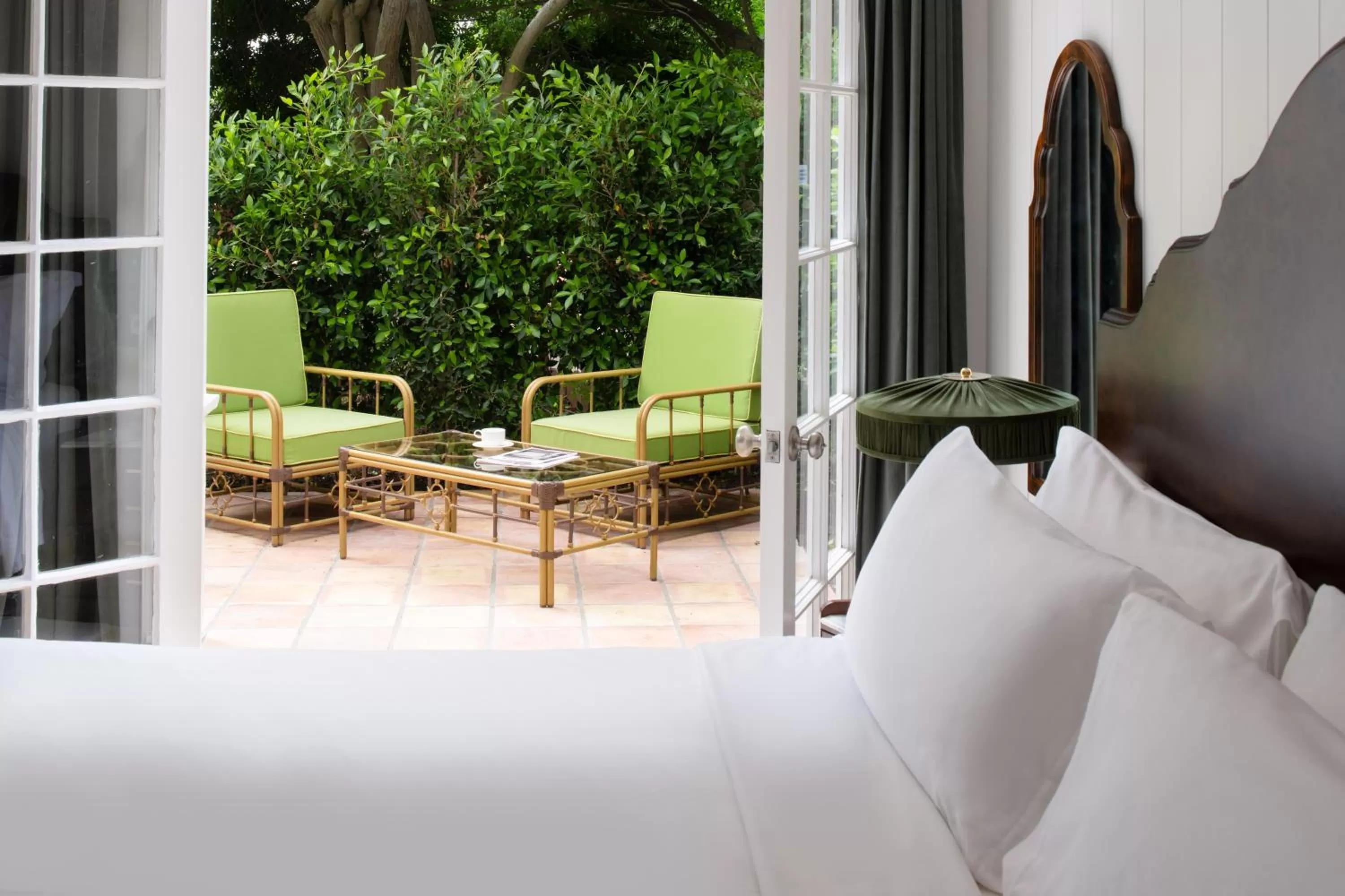 Patio in The Inn at Rancho Santa Fe