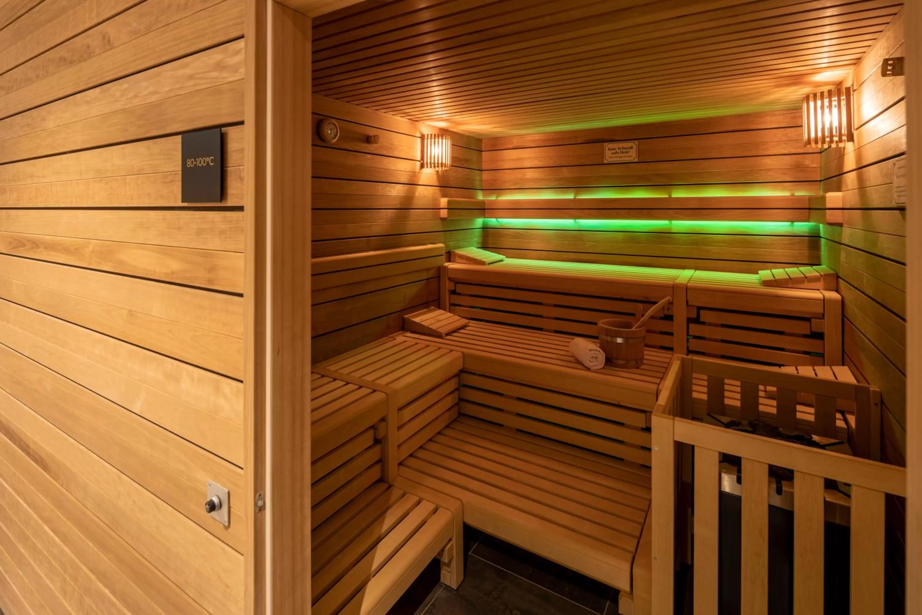 Sauna in Fraser Suites Hamburg