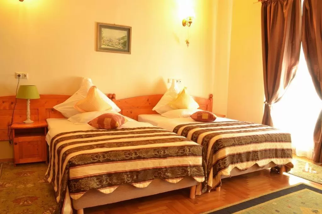 Bed in Hotel Bielmann