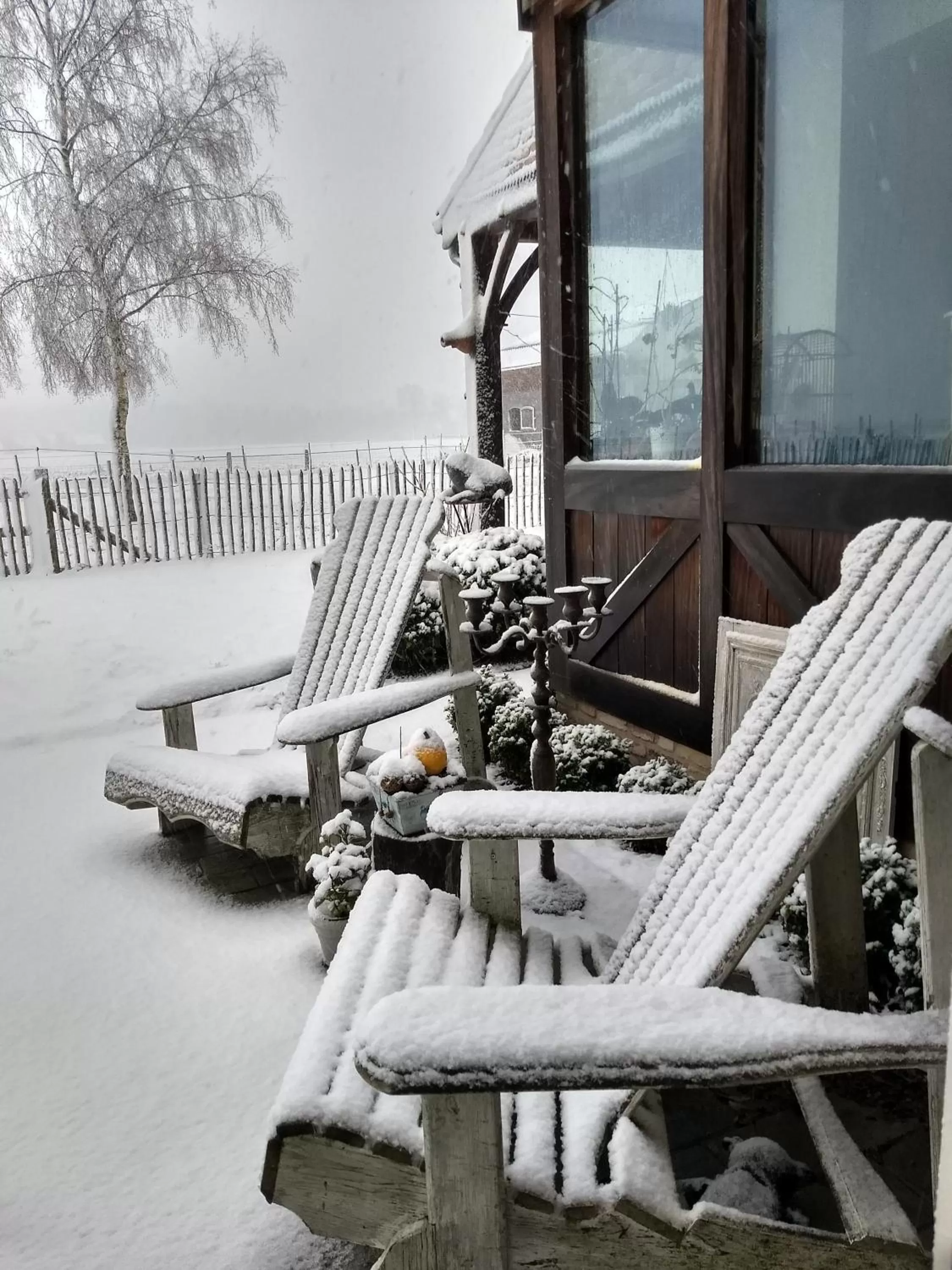 Winter in B&B De Vossenbarm