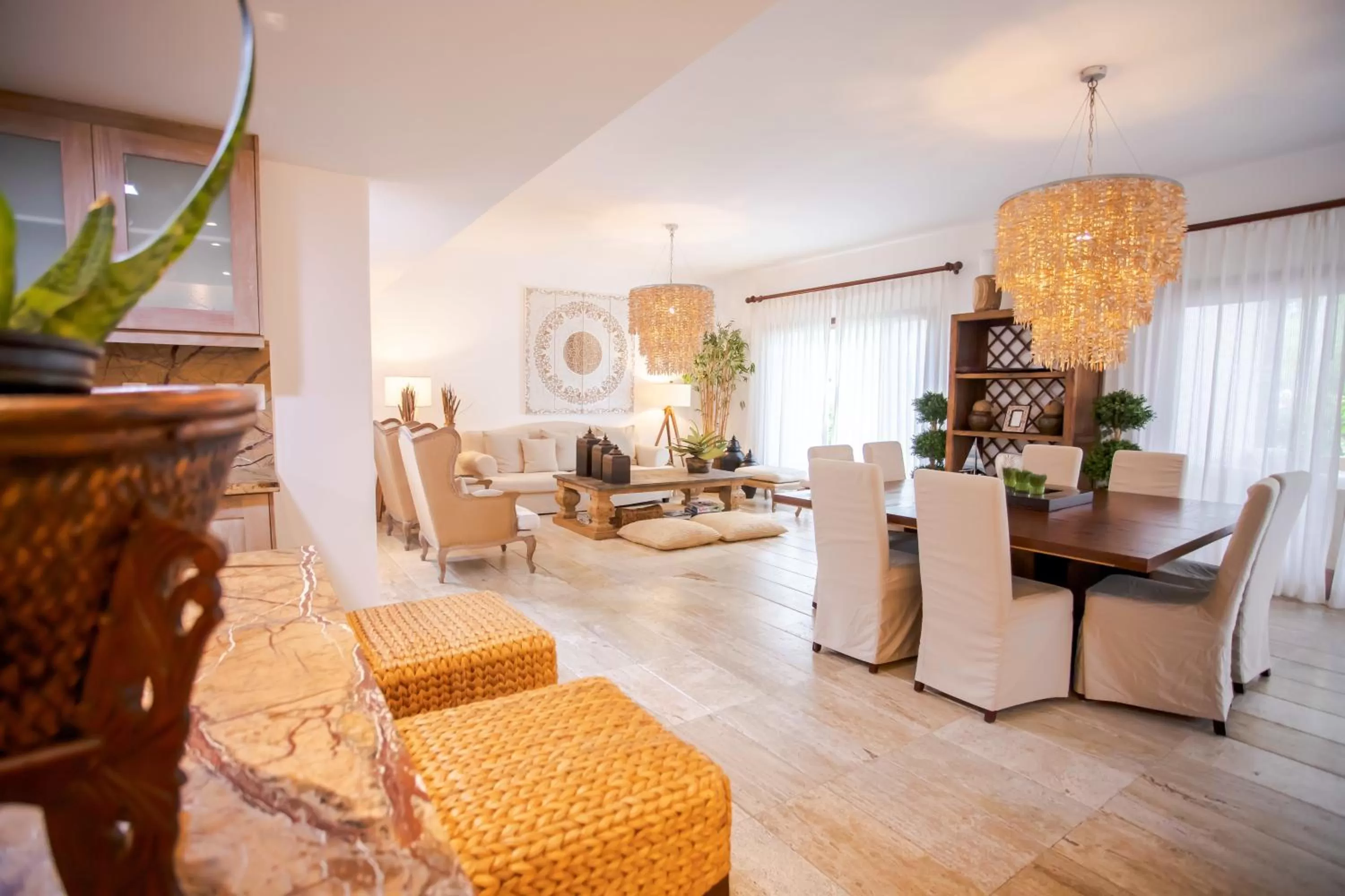 Living room in Xeliter Balcones del Atlantico - Las Terrenas