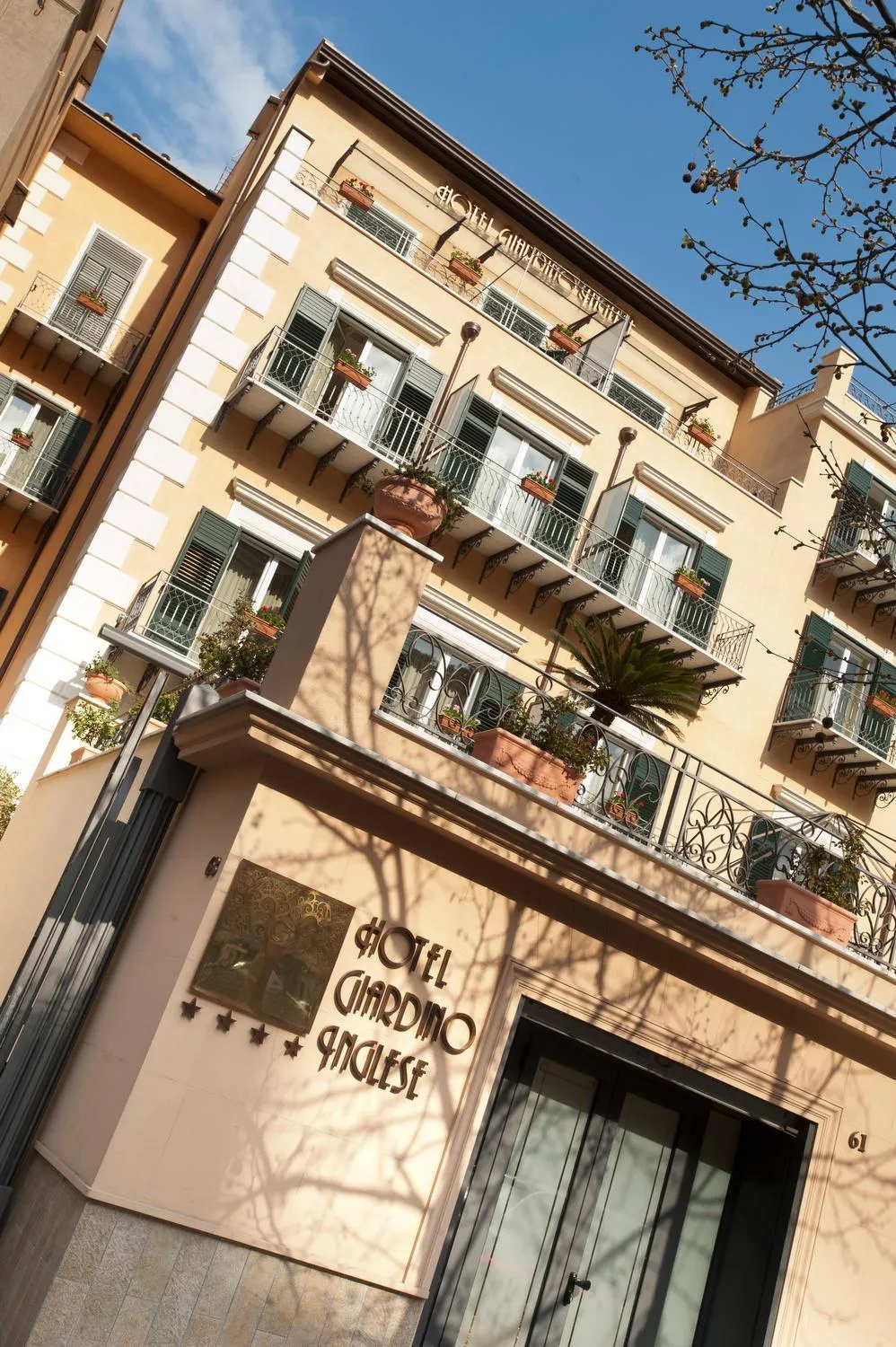 Facade/entrance in Hotel Giardino Inglese