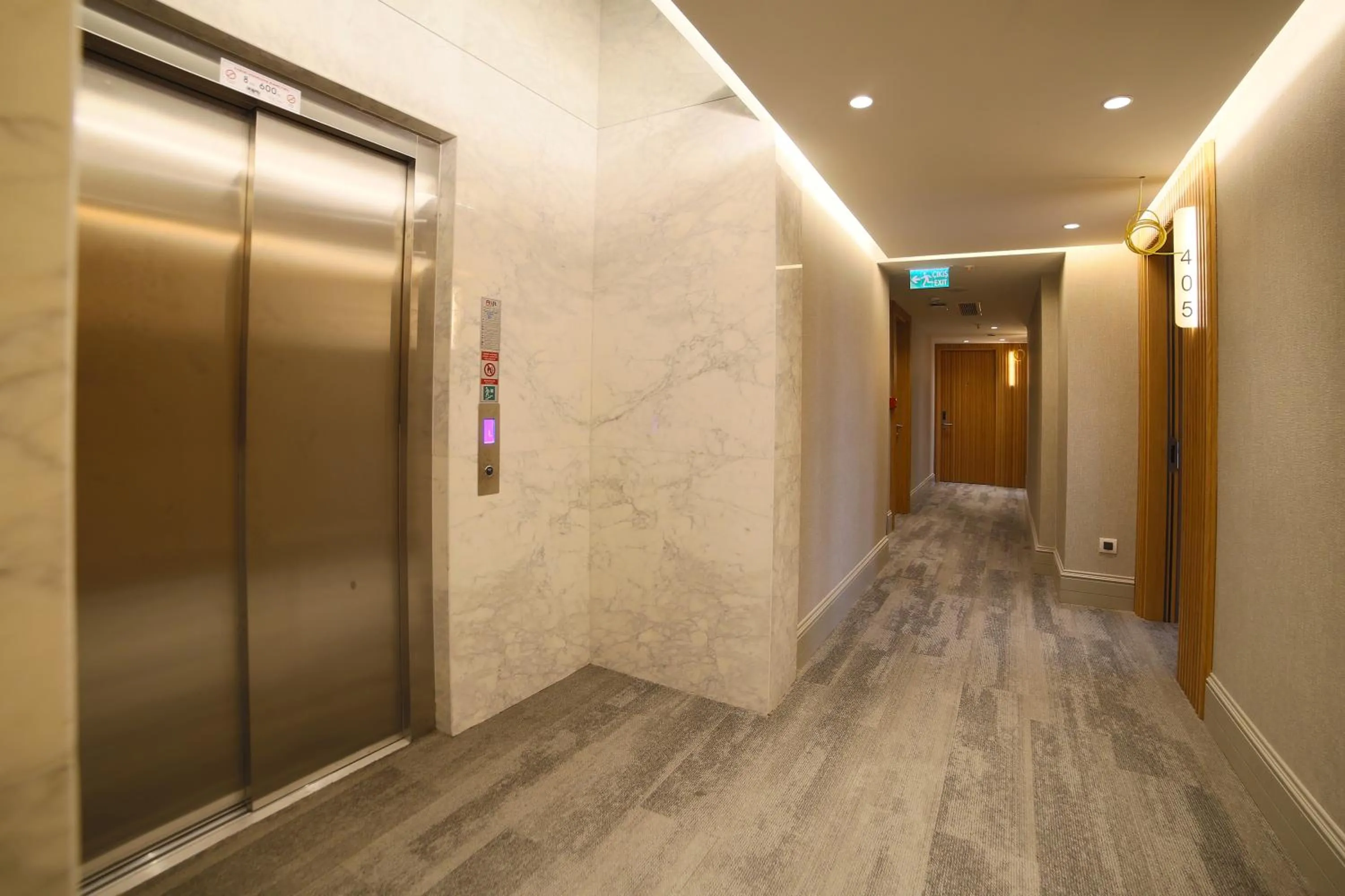 Floor plan in Dosso Dossi Hotels Yenikapı