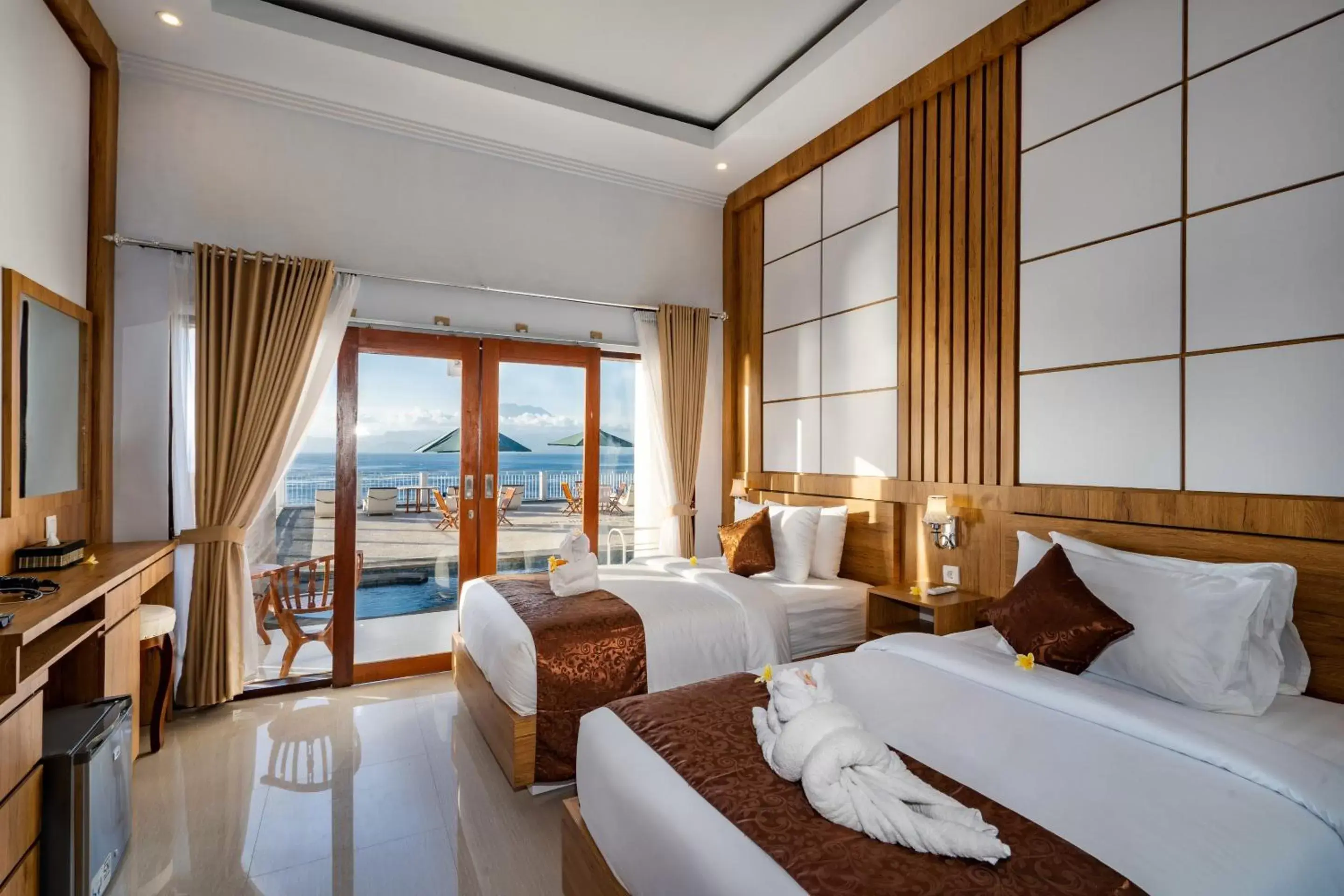 Suite Ocean Twin Room in Samuh Sunset Nusa Penida by GenuineHost Suite Ocean Twin Room in Samuh Sunset Nusa Penida by GenuineHost