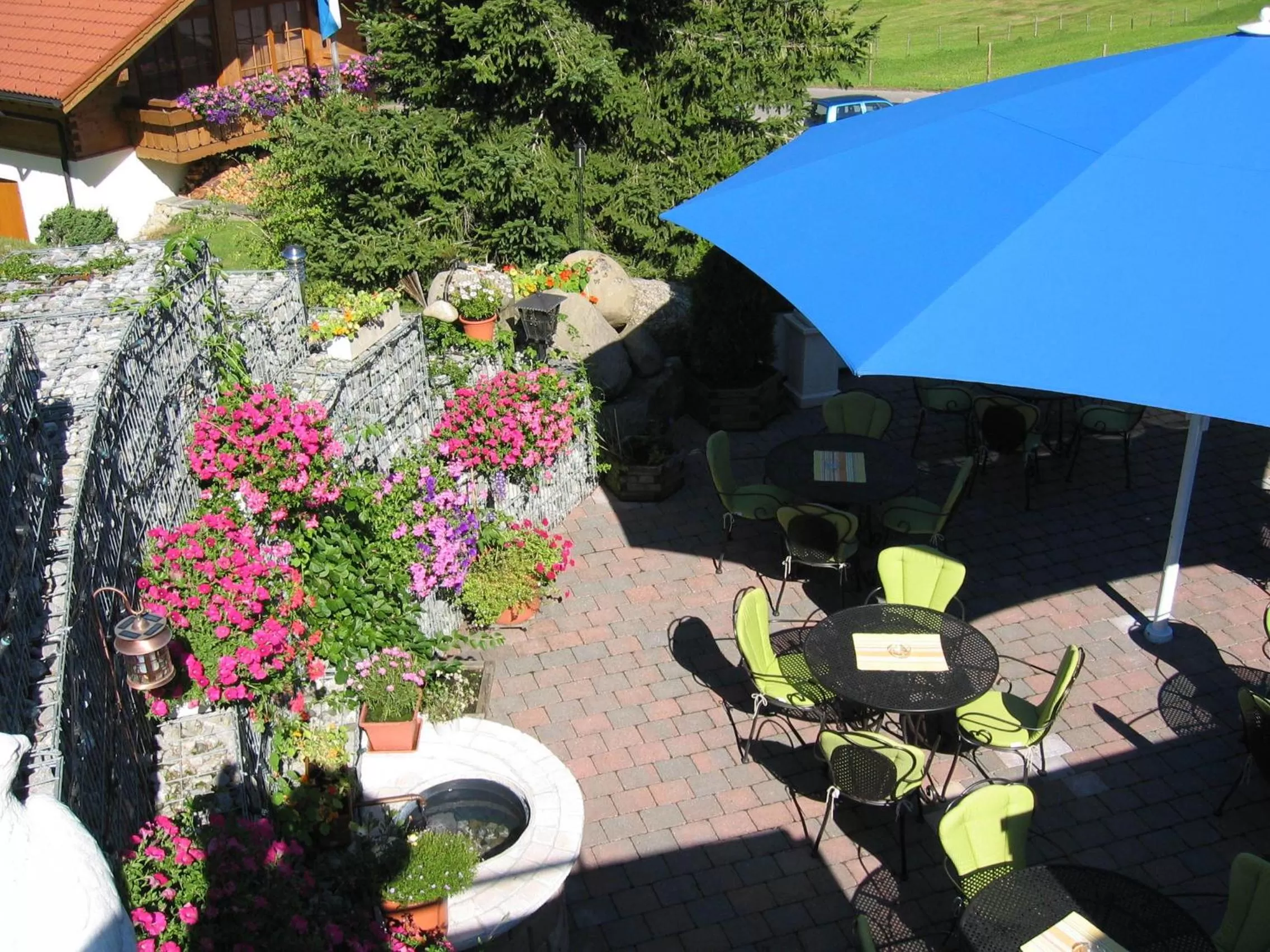 Bird's eye view in Hotel Bergruh