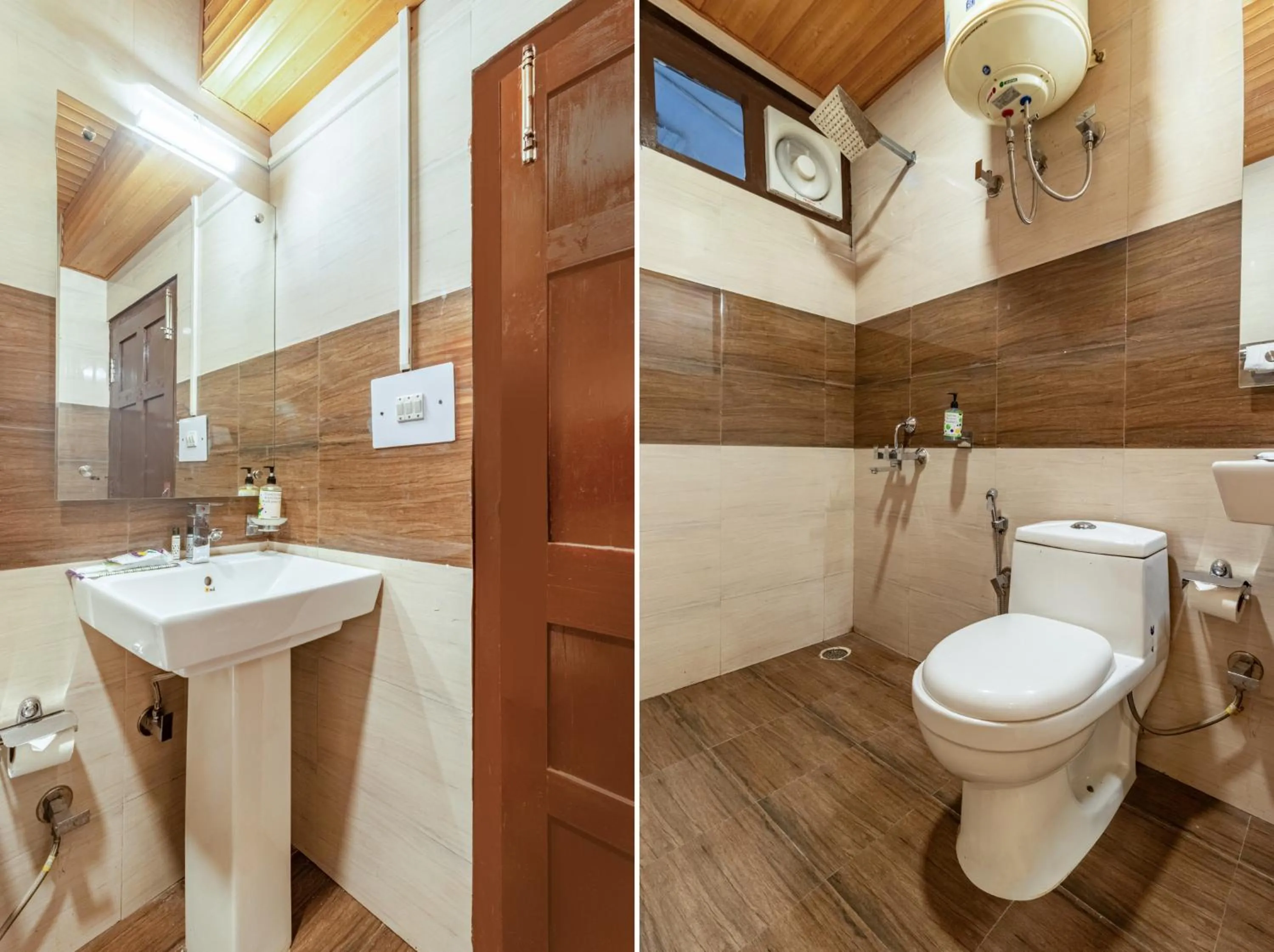 Bathroom in Treebo Trend Snow View Resort