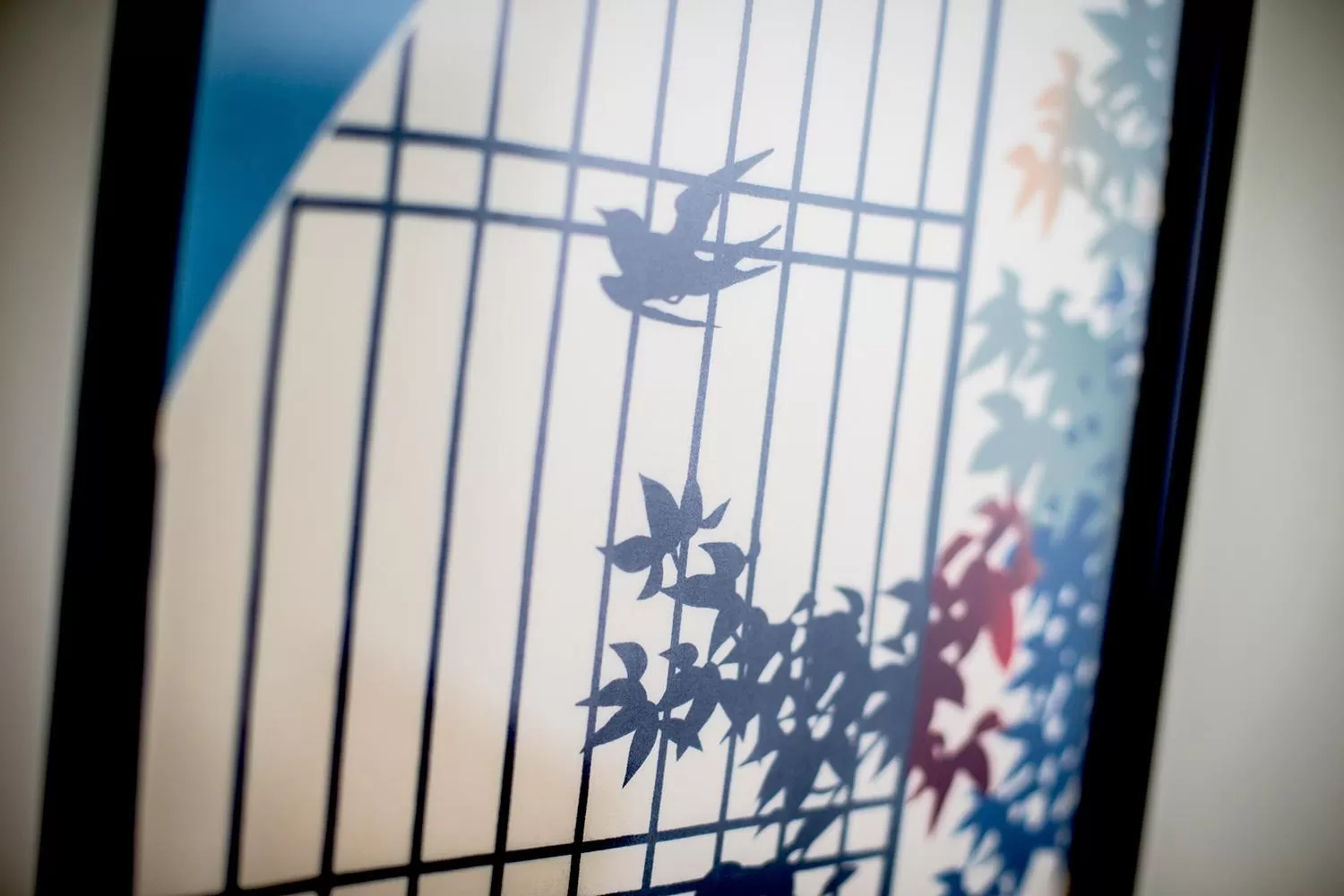 Decorative detail in Villa Sanjomuromachi KYOTO