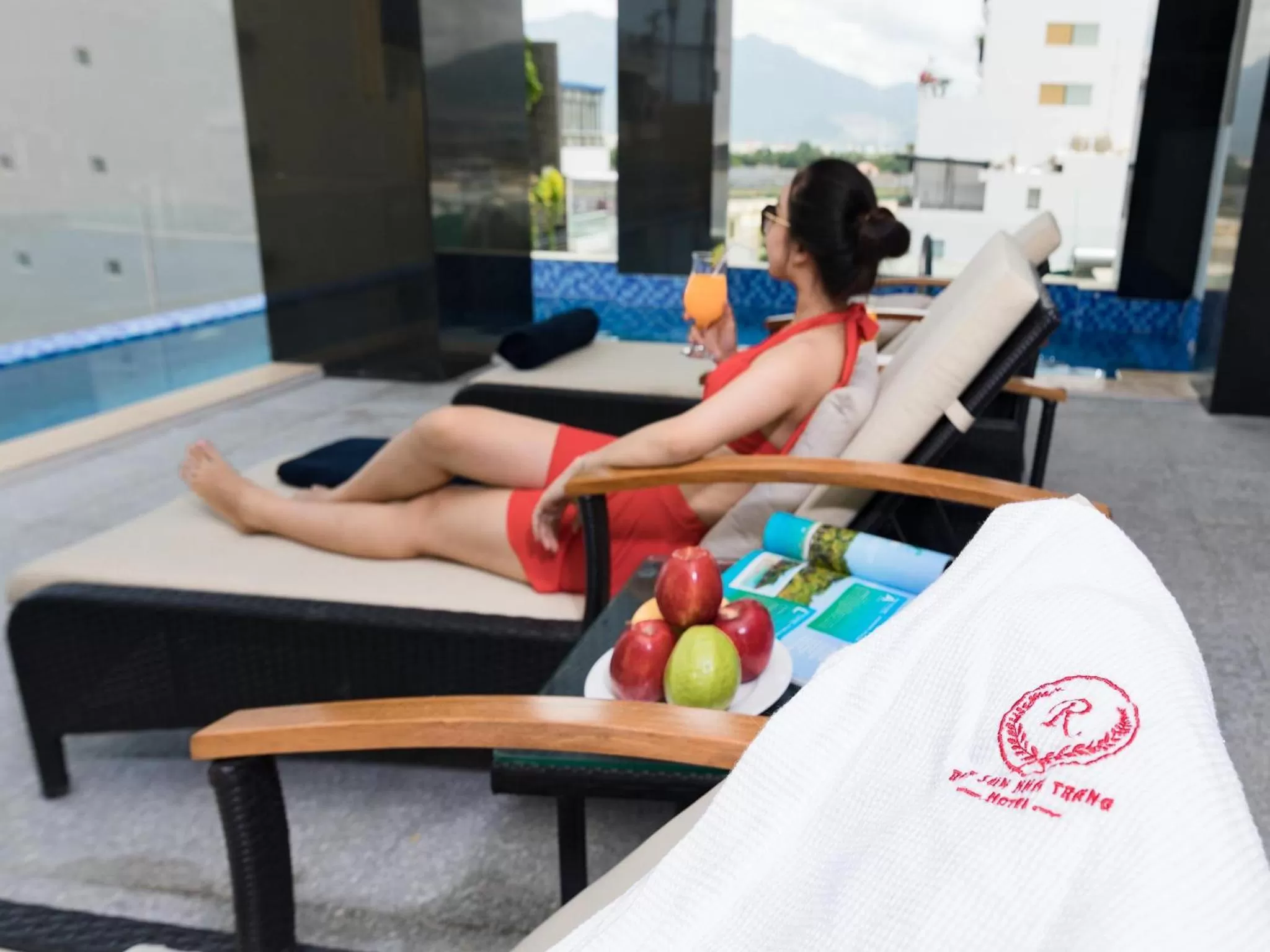 Swimming pool in Red Sun Nha Trang Hotel