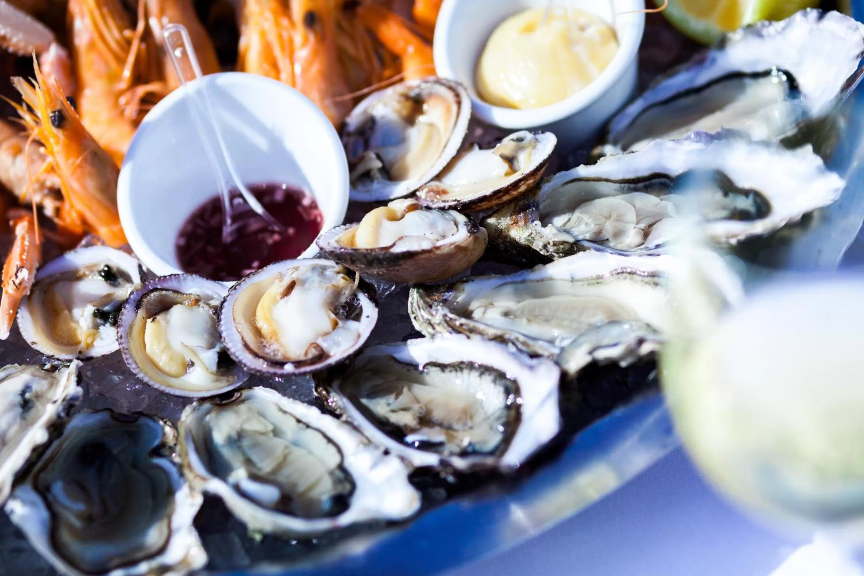 Food in Le Grand Hotel de la Plage