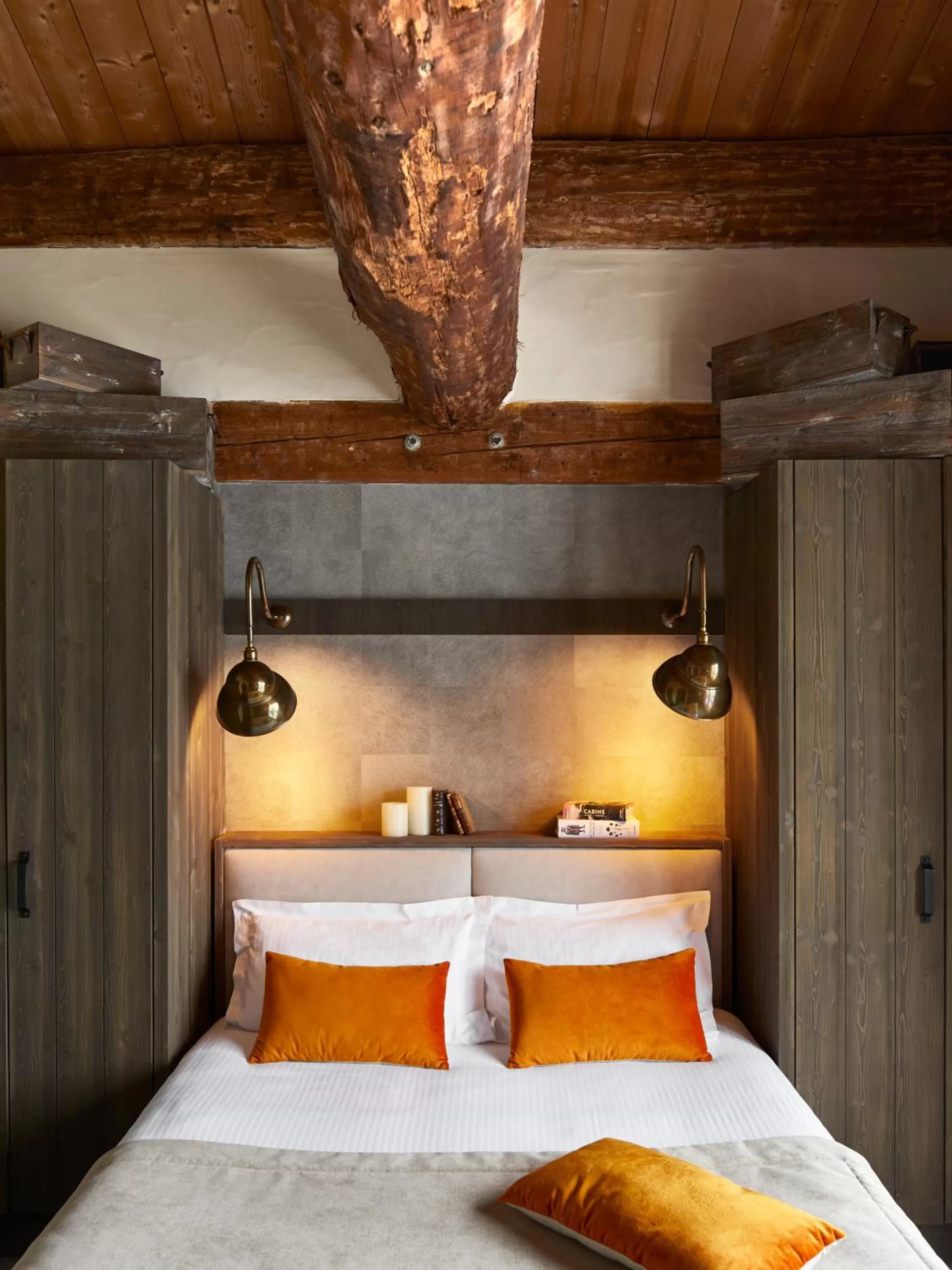 Bed in Hôtel L'Arboisie