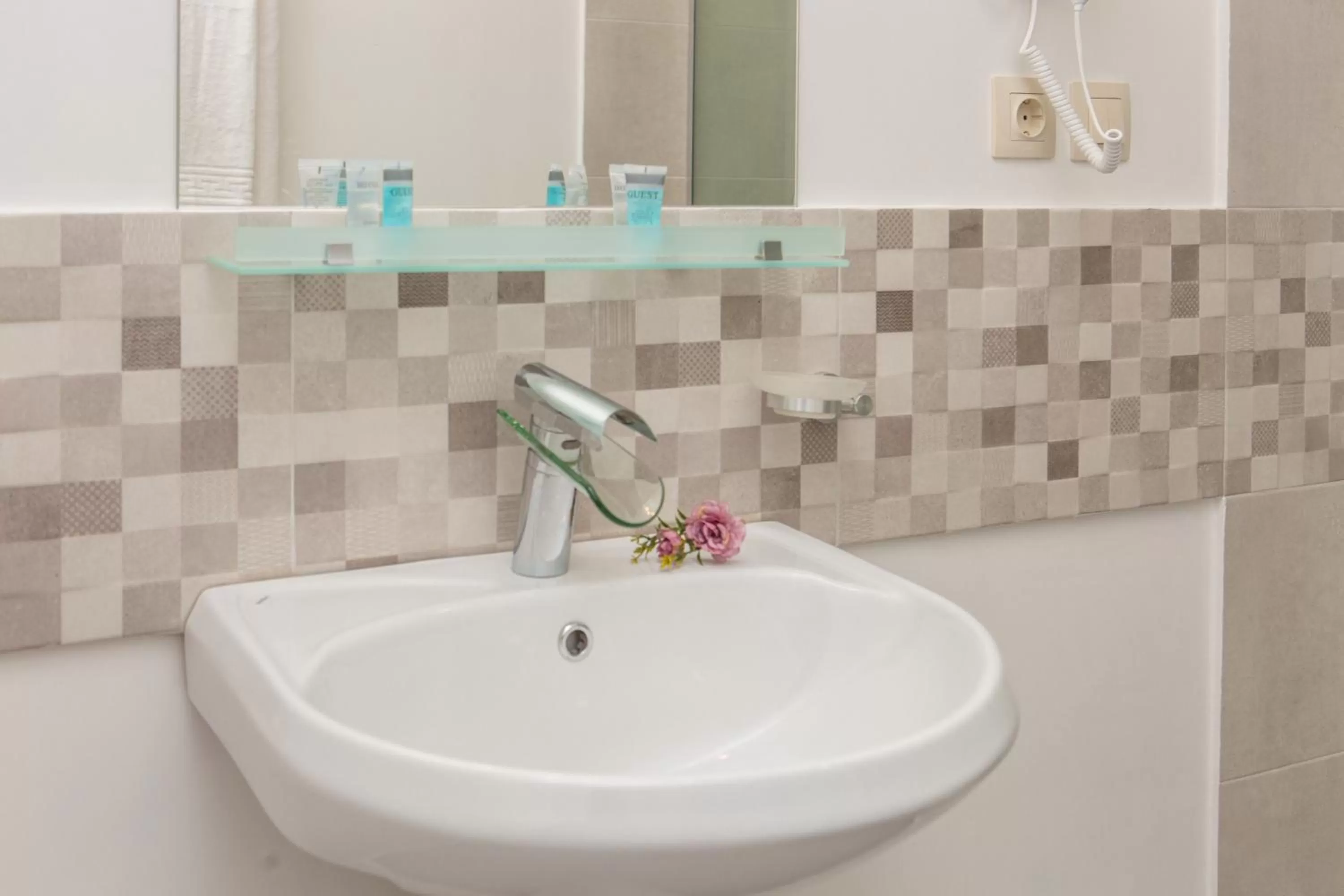 Shower in Vista Hotel