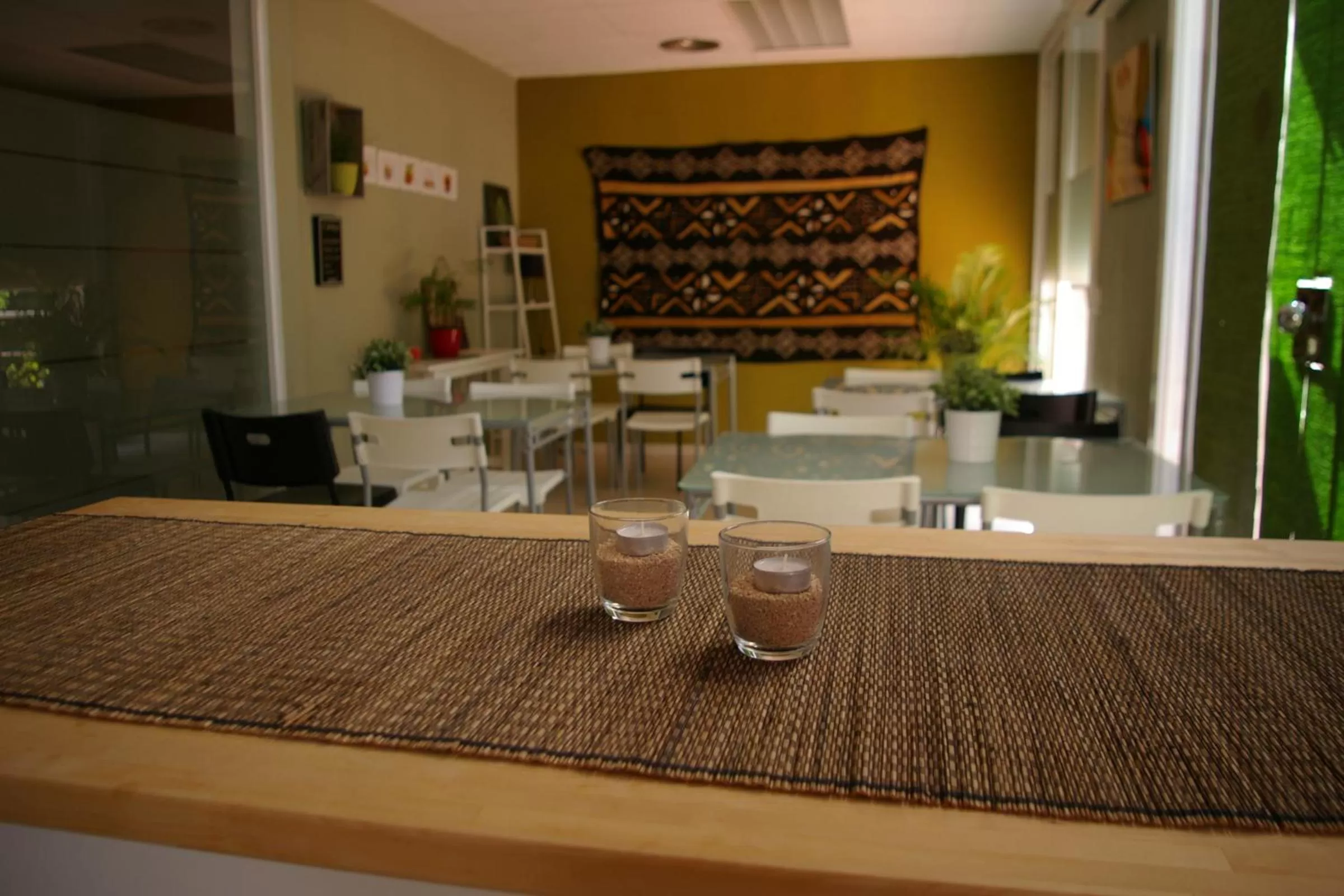 Communal kitchen in B&B Inés