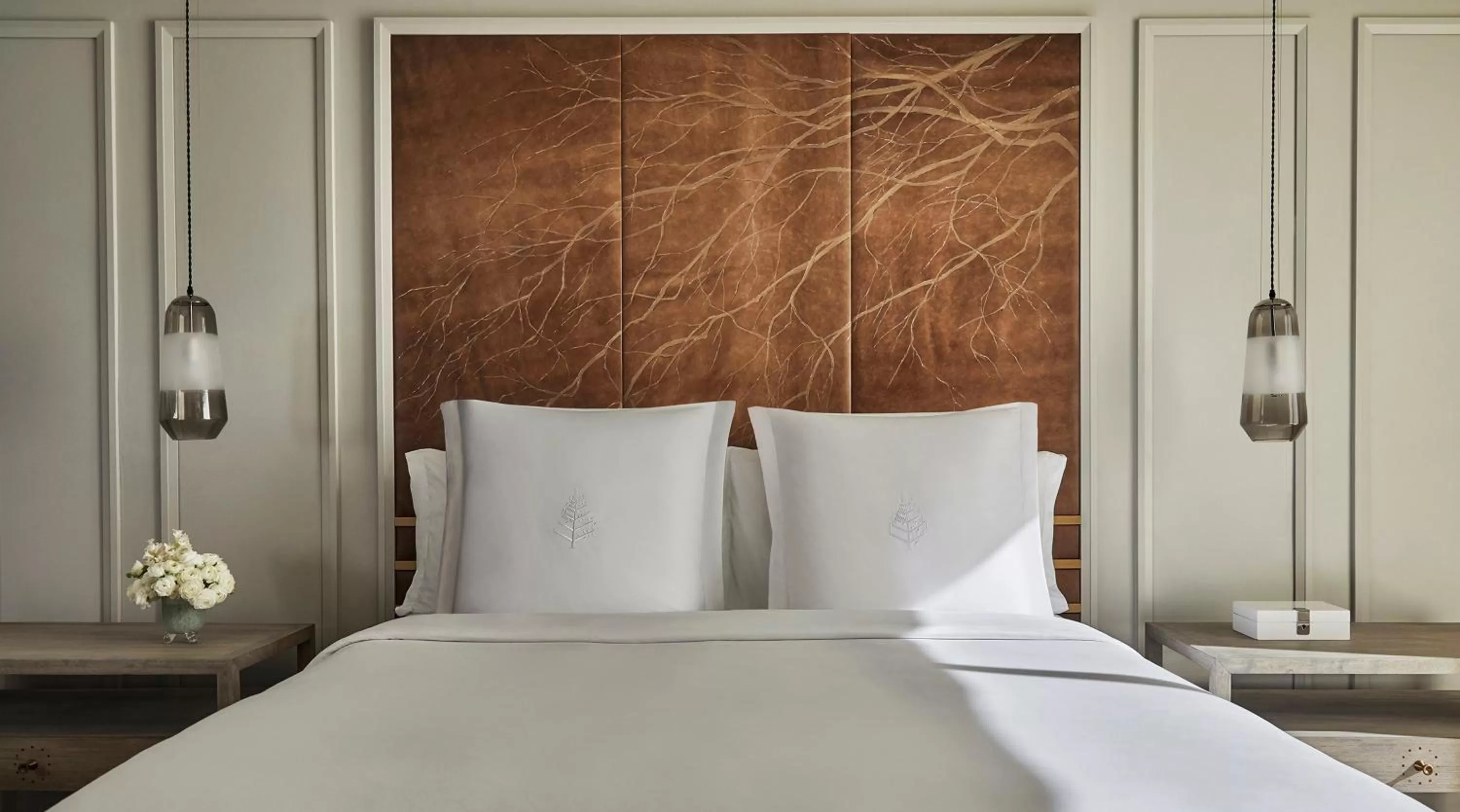 Bed in Four Seasons Hotel Austin