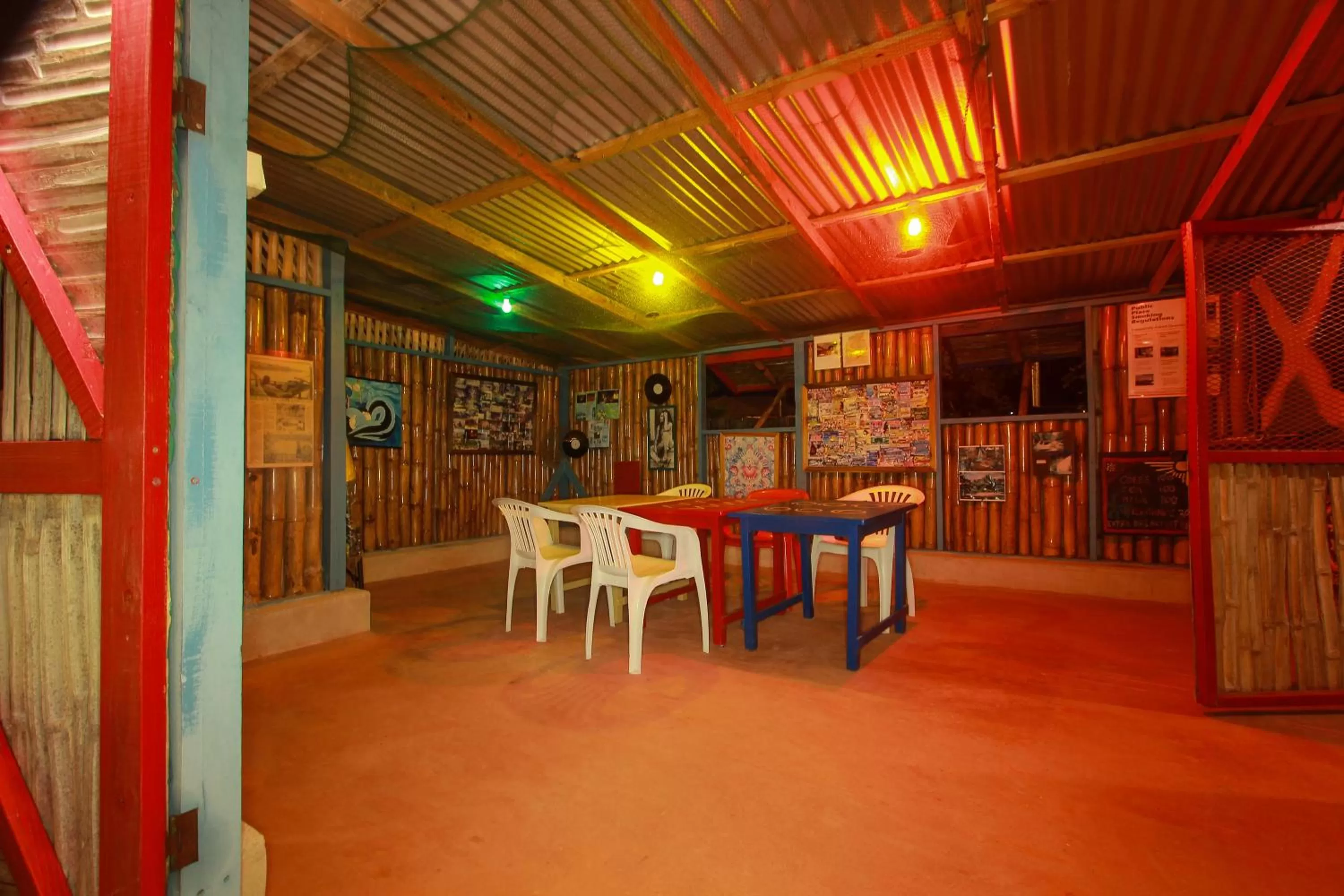 Seating area in Zion Country