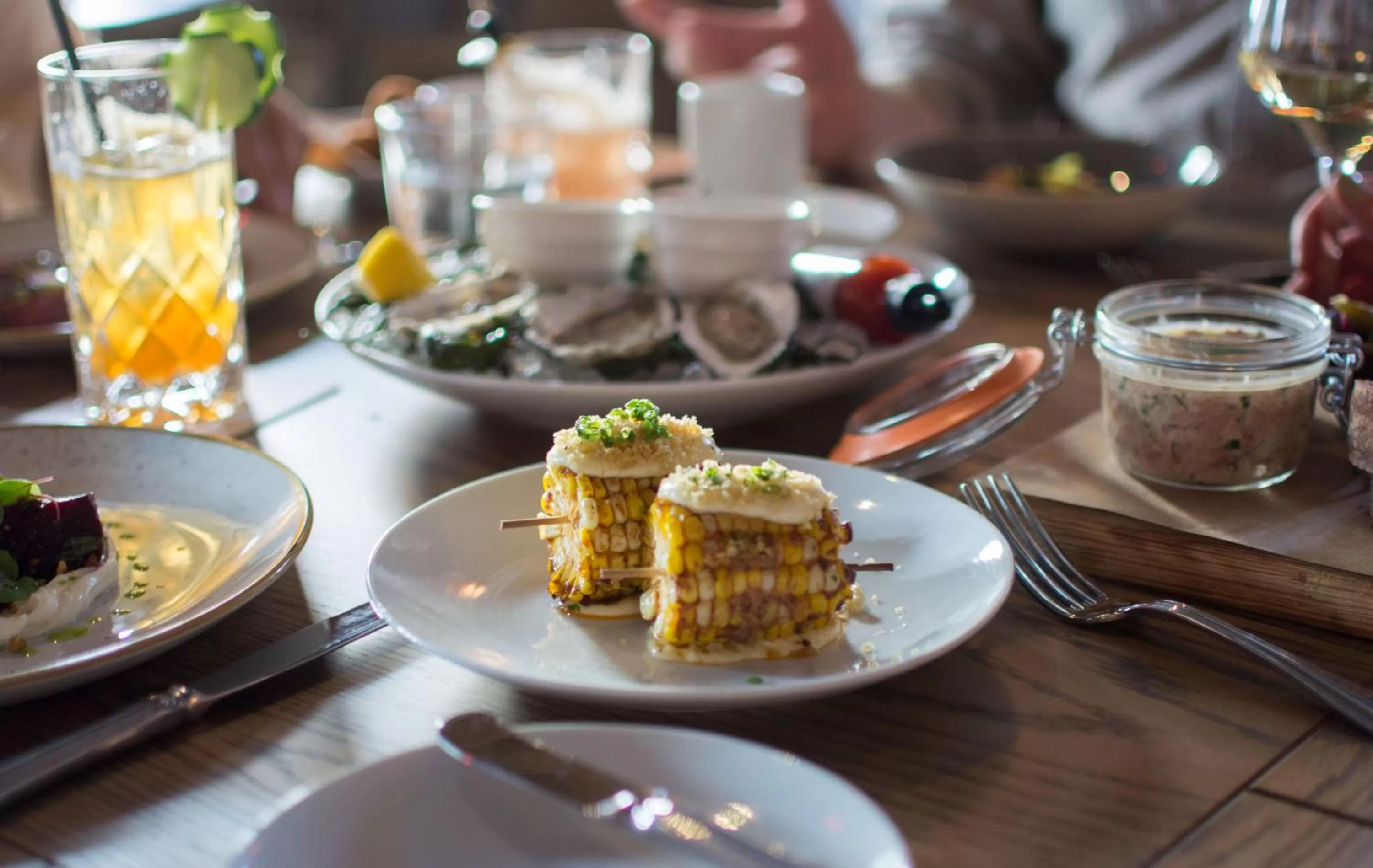 Food close-up in The Old No. 77 Hotel & Chandlery