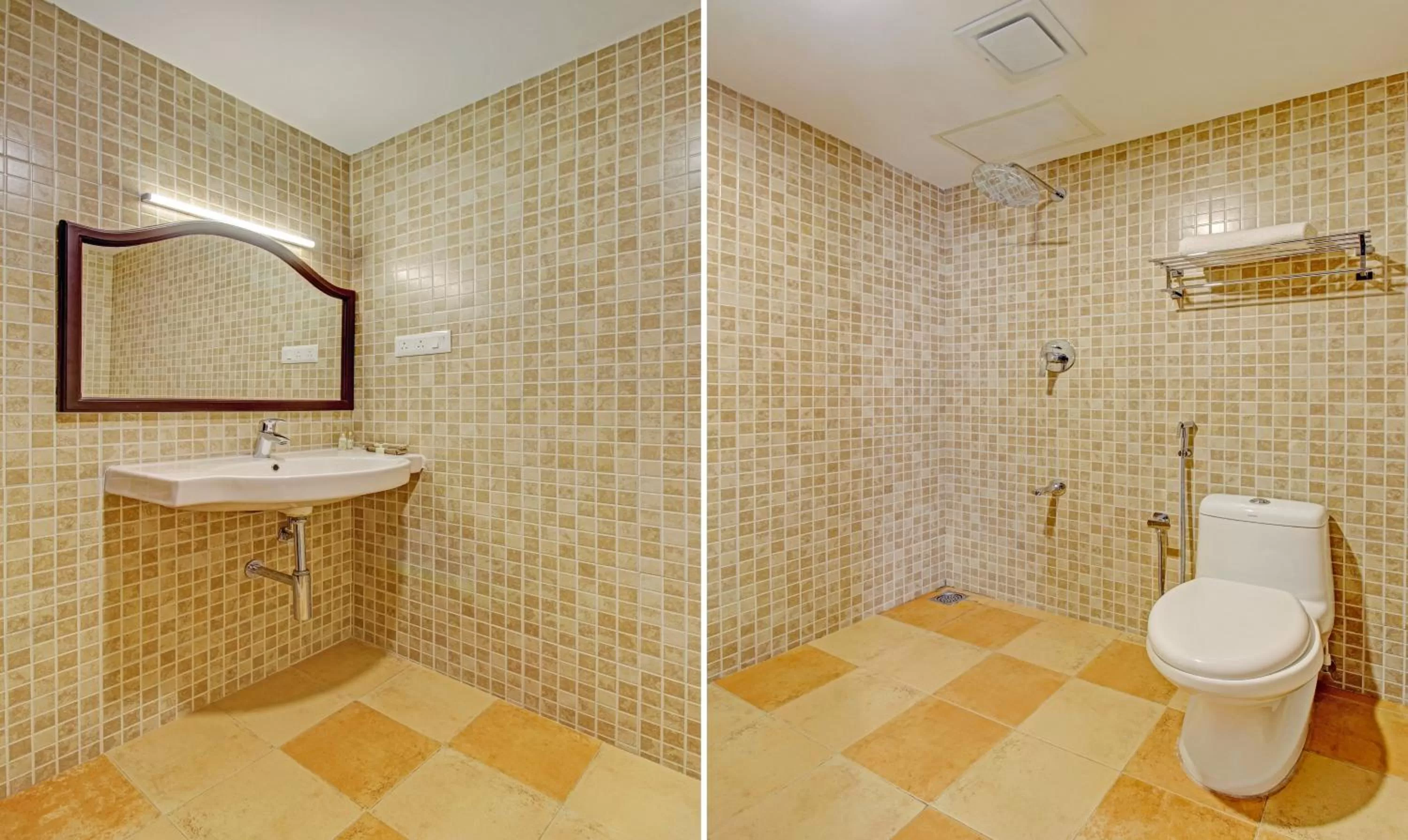 Bathroom in Treebo Prince