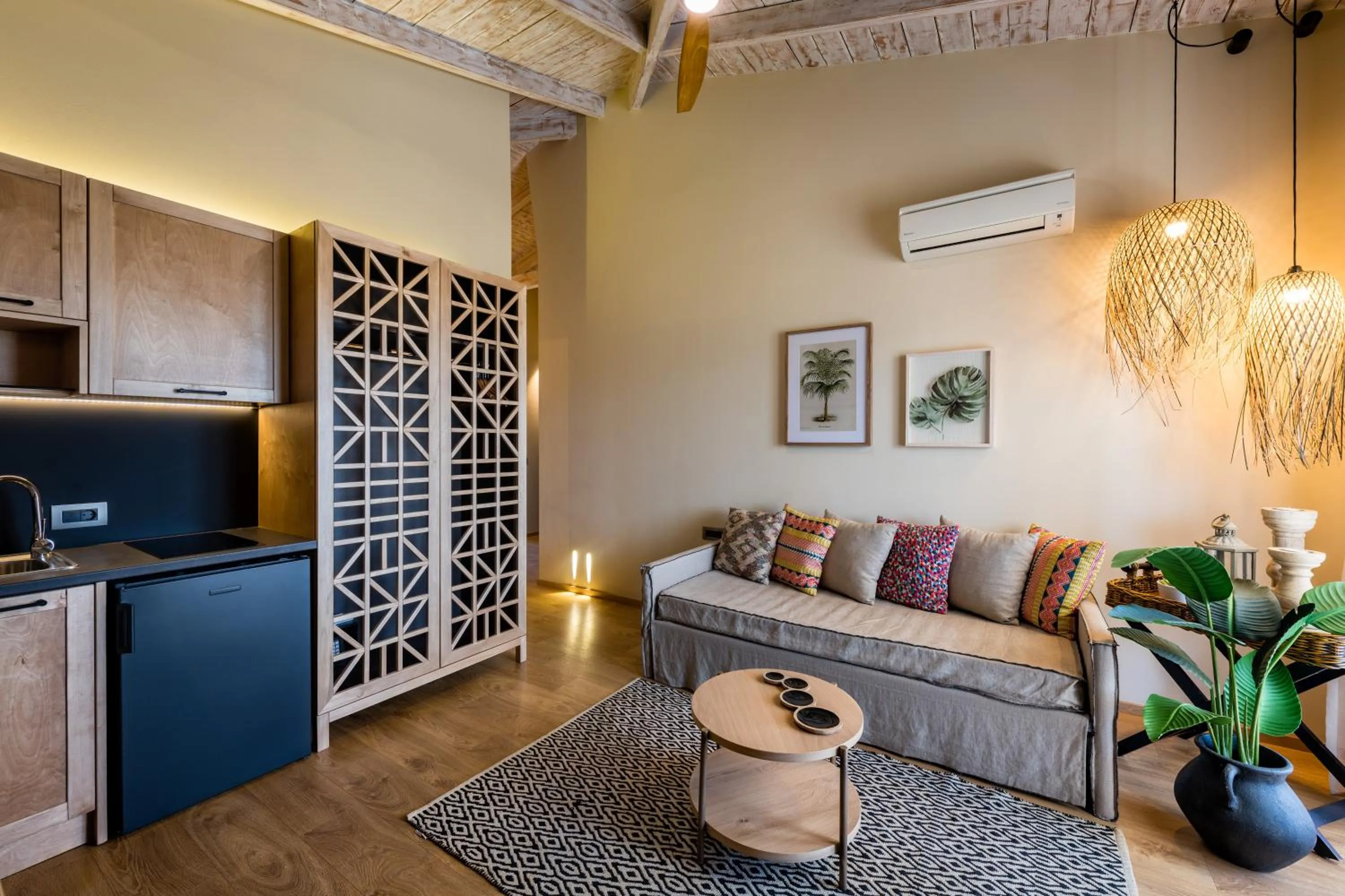 Living room in Anthemion Suites and Villas