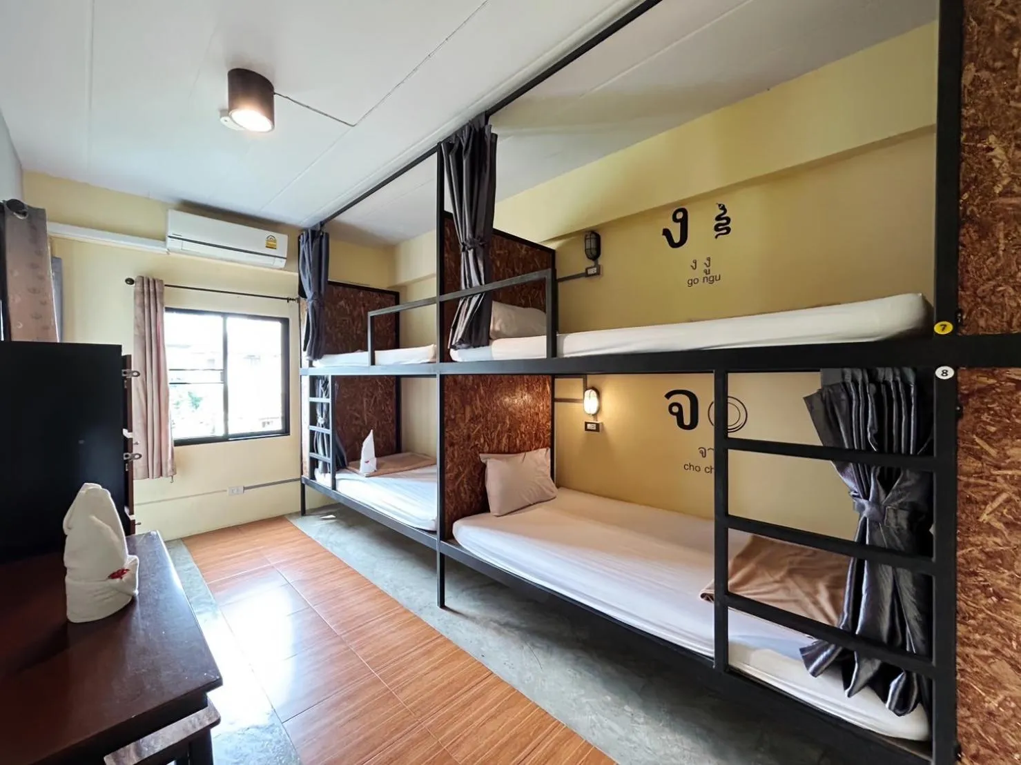 Bed in Hide Bangkok Hostel