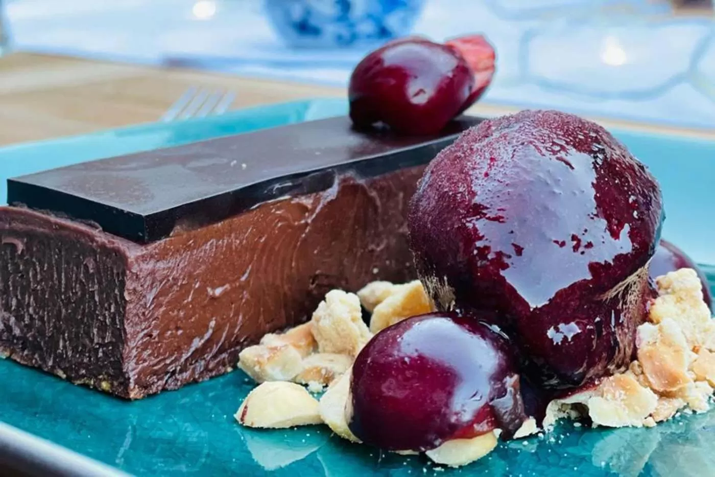 Food close-up in The Watchman Hotel