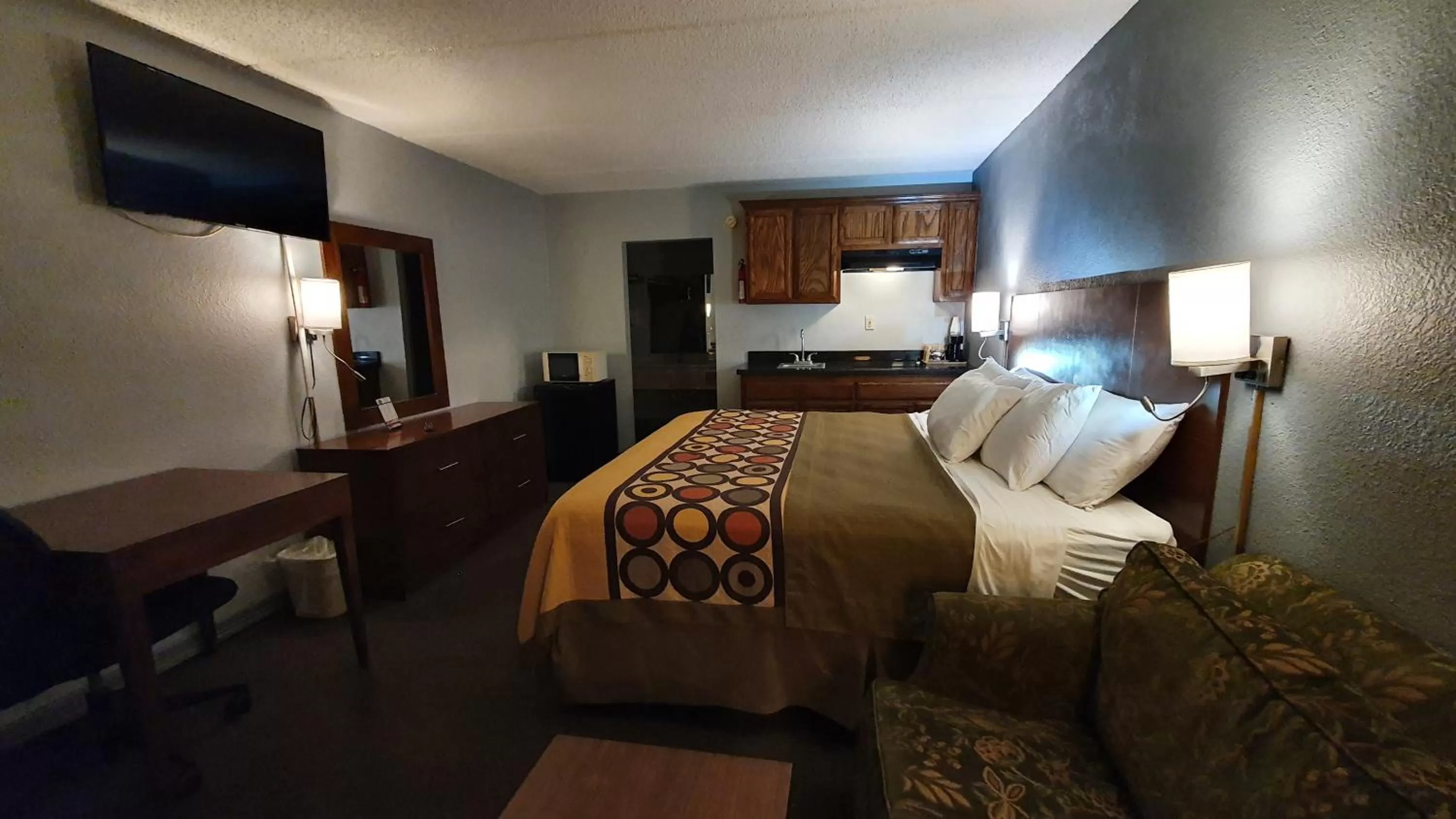 Bed in South Padre Island Inn