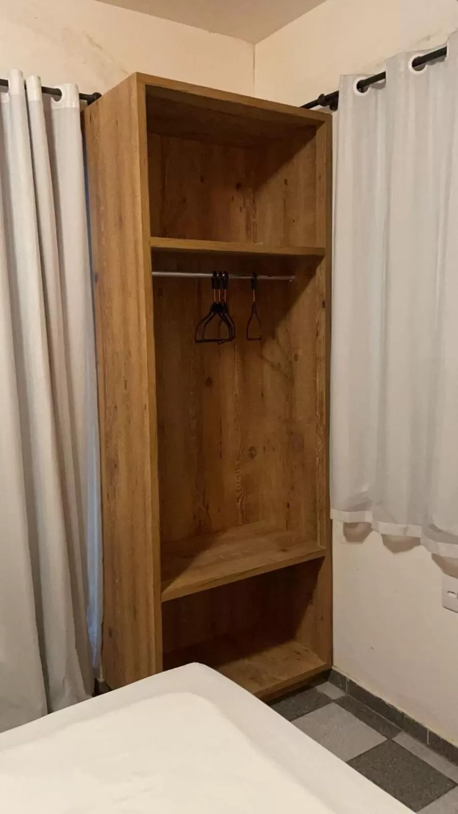 wardrobe, Bed in Hotel Enseada de Ponta Negra