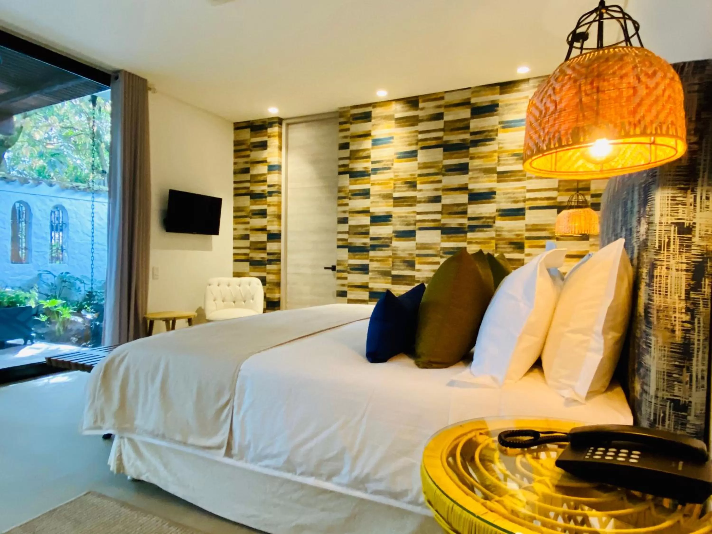 Bed in Patio del Mundo