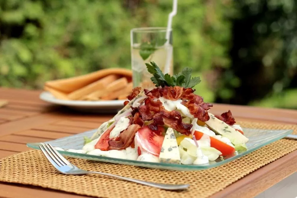 Food close-up in Hotel George