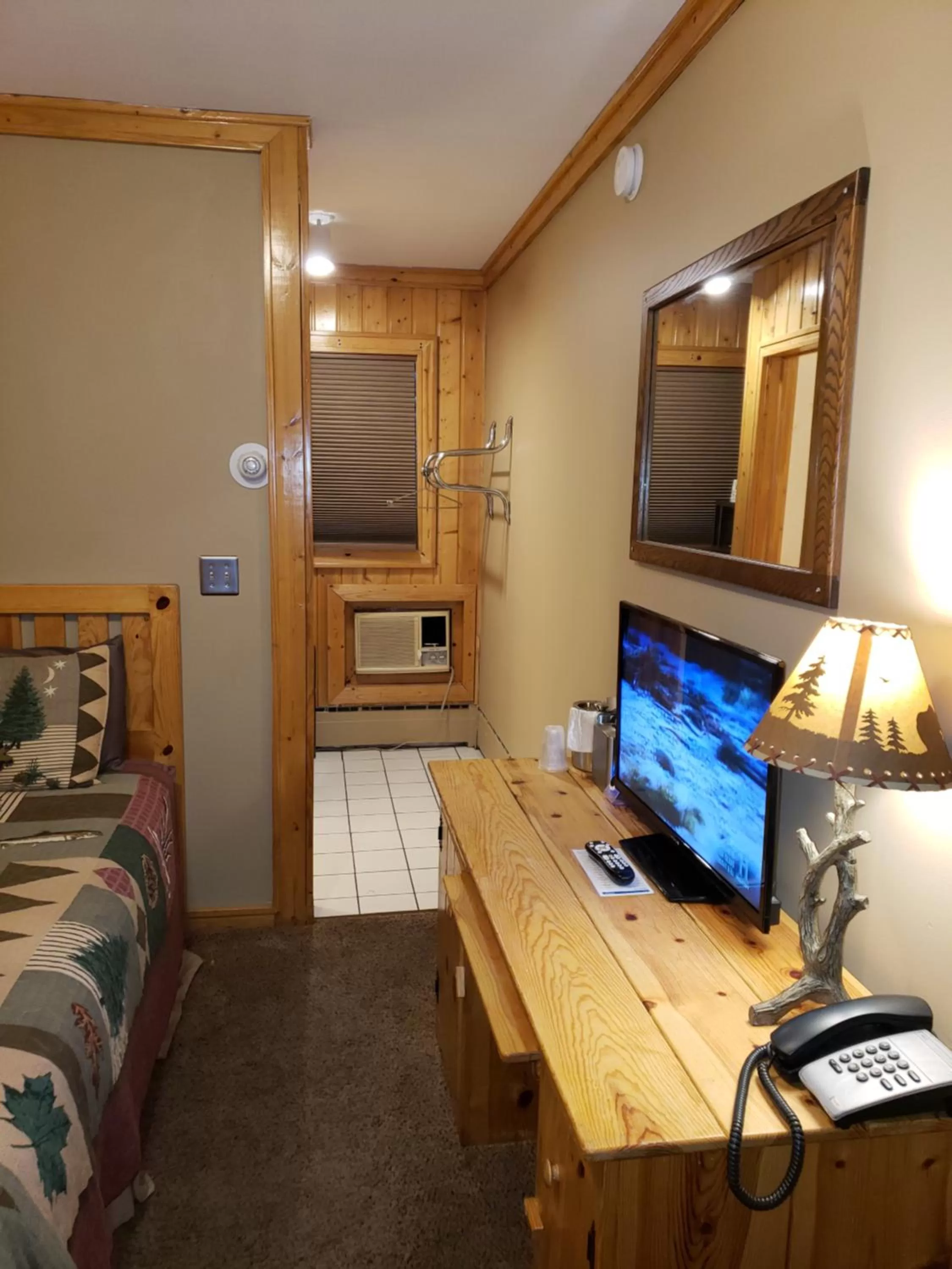 TV/Entertainment Center in Willard Munger Inn