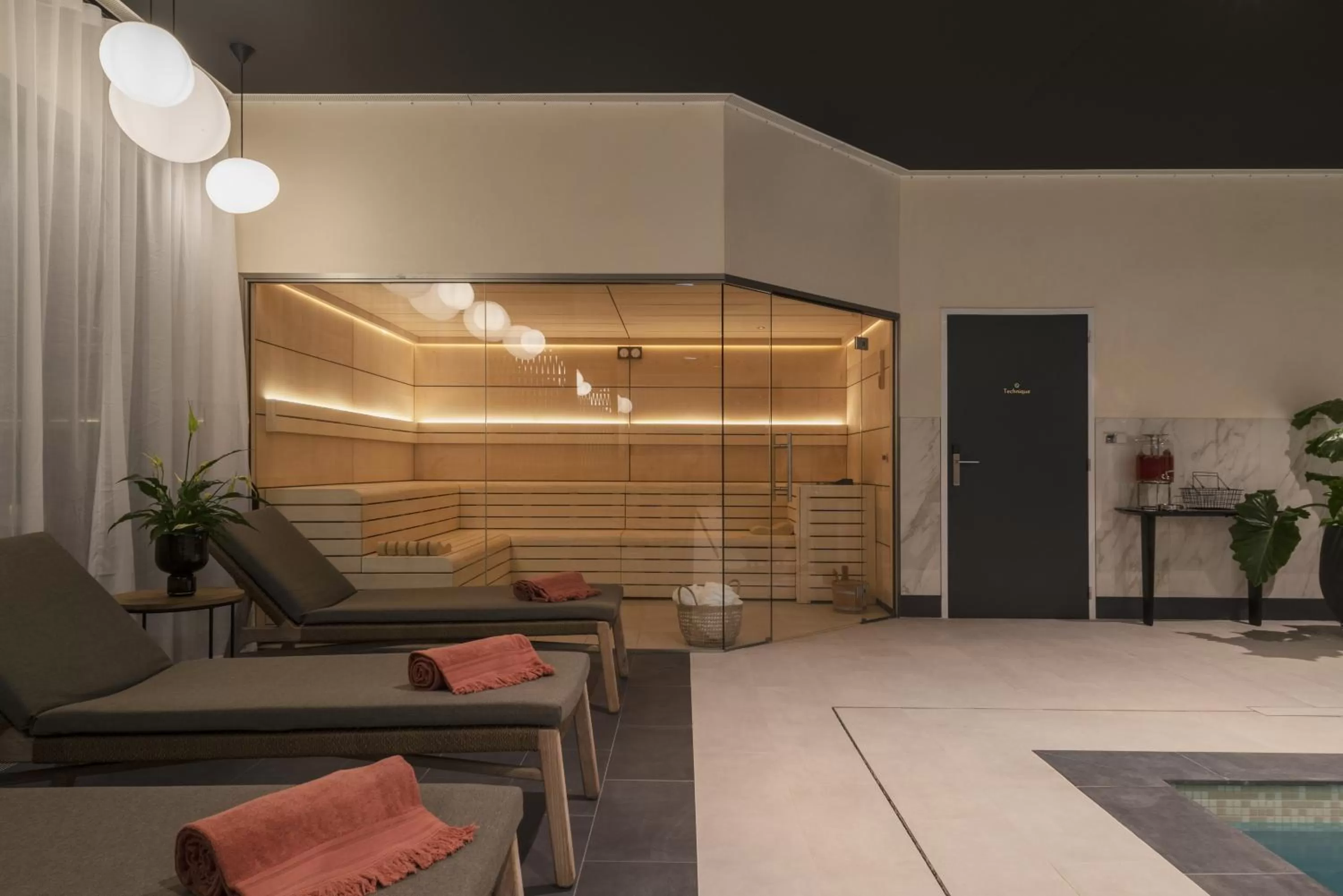 Sauna in L'EssenCiel