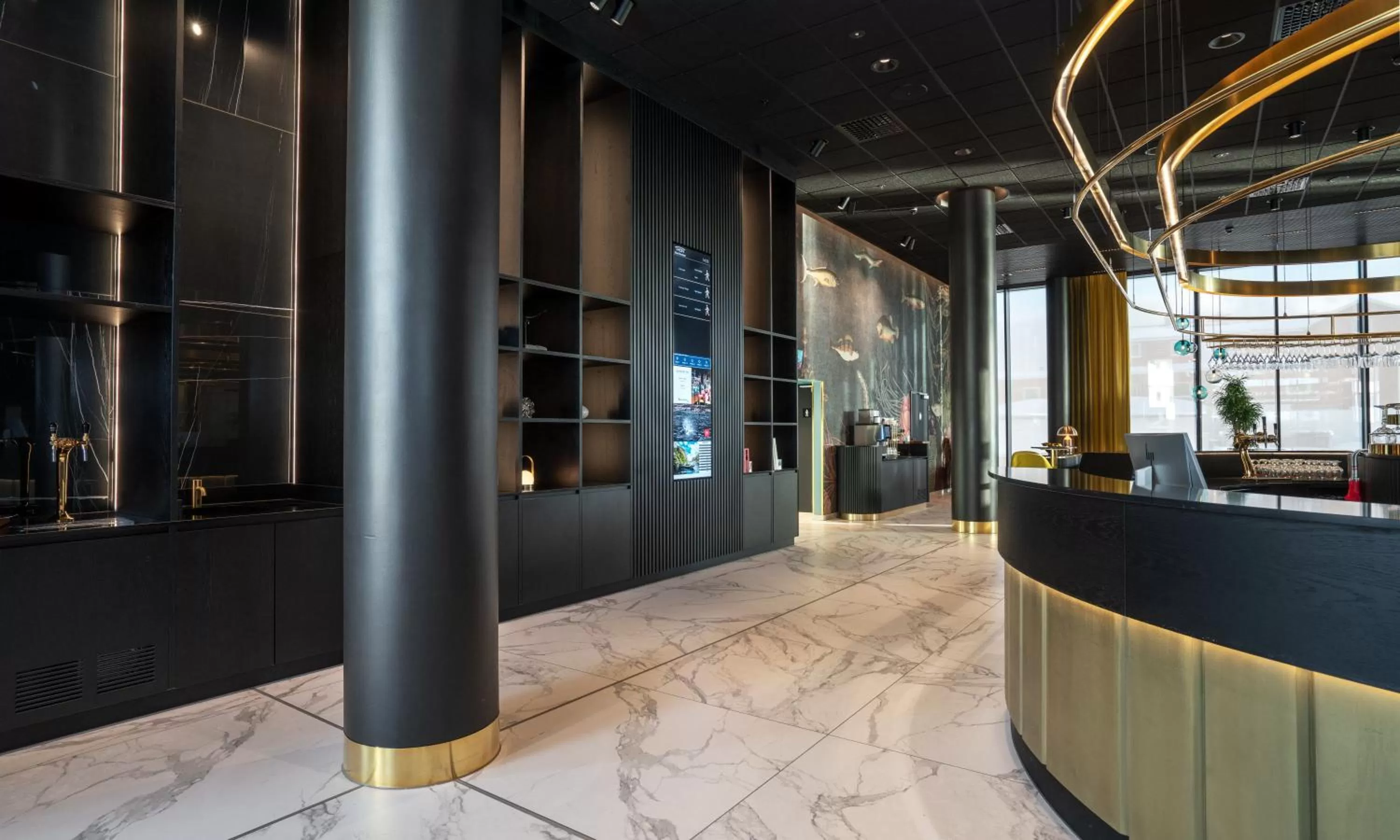 Lobby or reception in Thon Hotel Svolvær